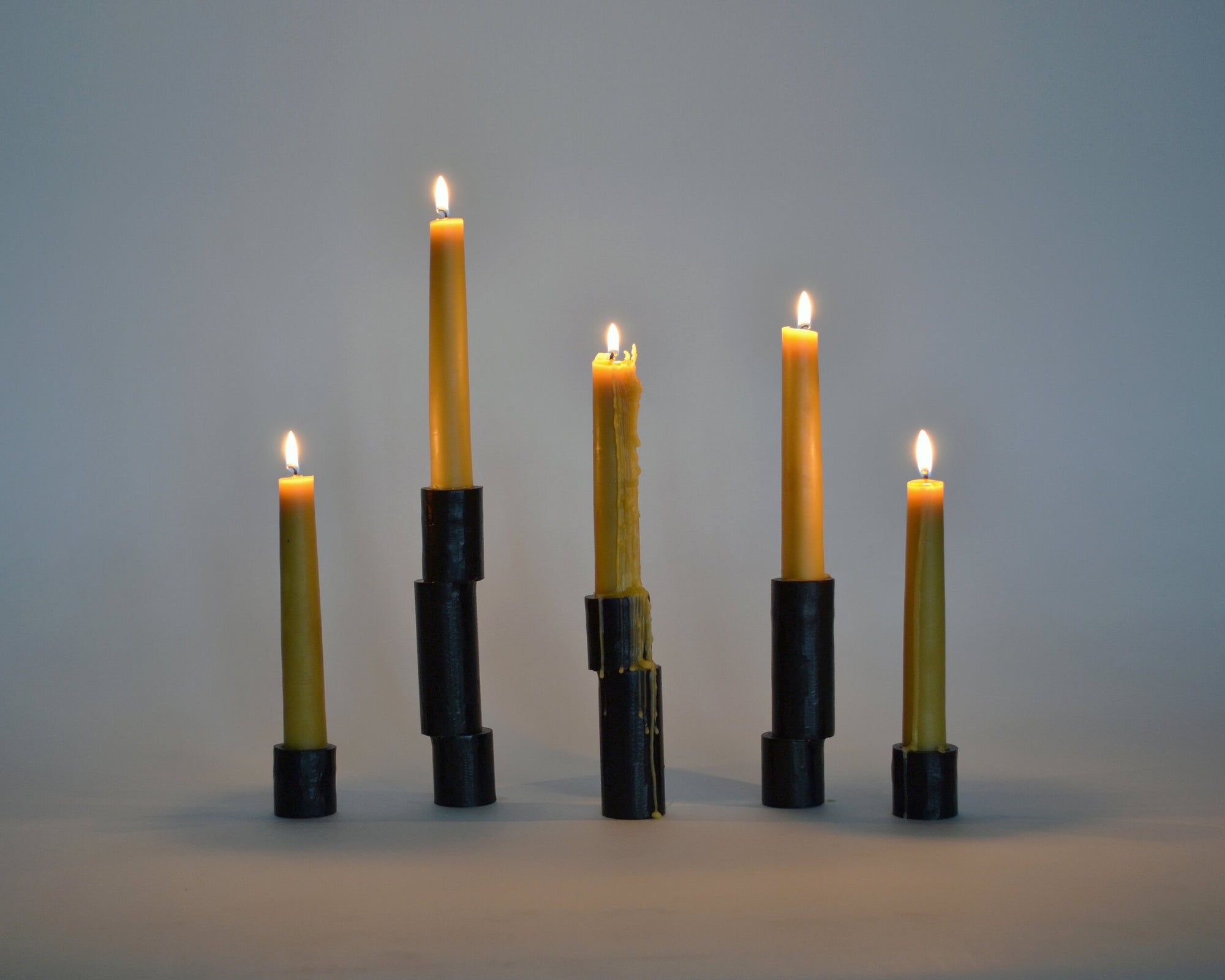 COLLECTION OF CANDLESTICKS