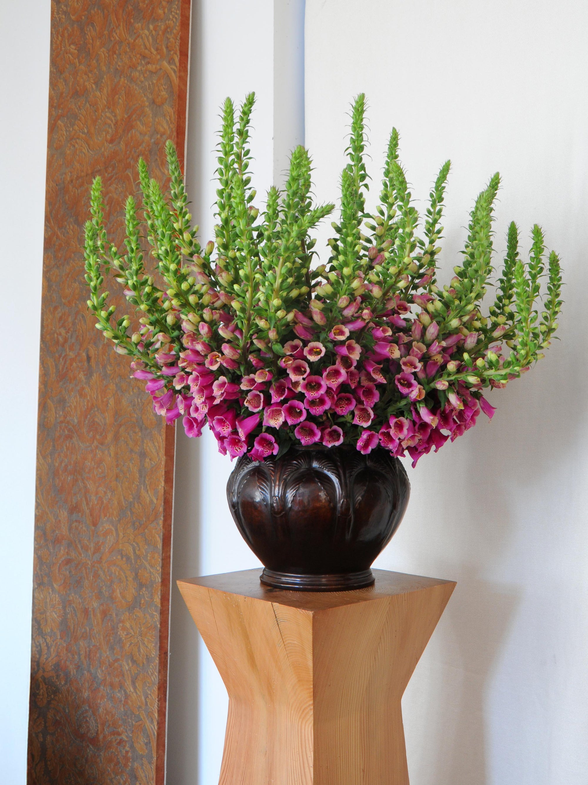 Sculptural Pine Plinth