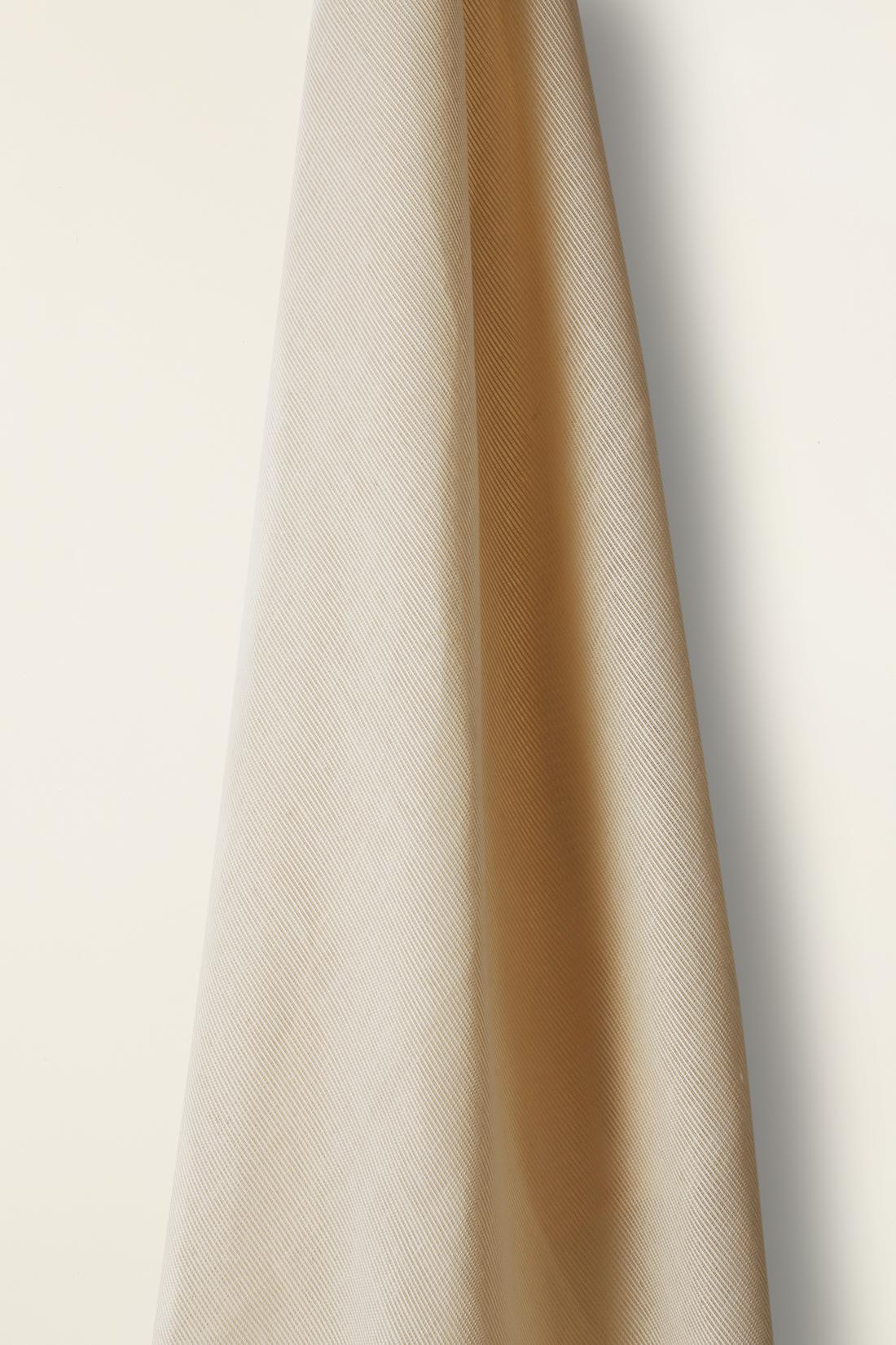 Sheer Paper Linen Blend in Rice Paper