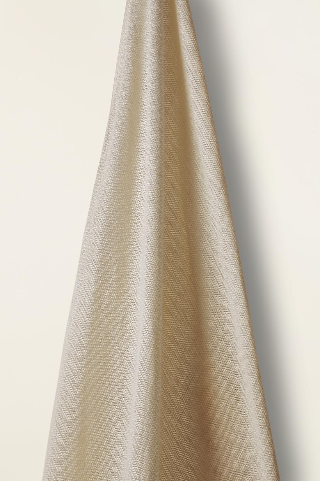 Sheer Linen in Lattice