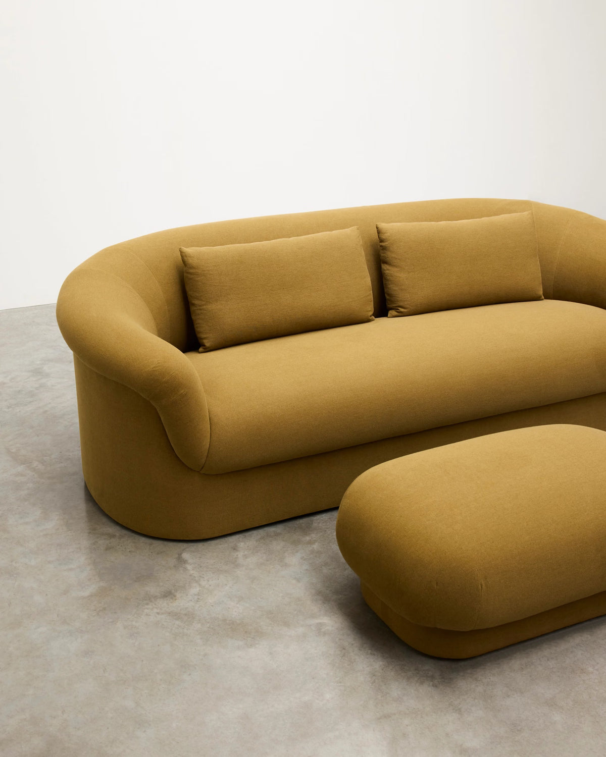 Roll Top Ottoman