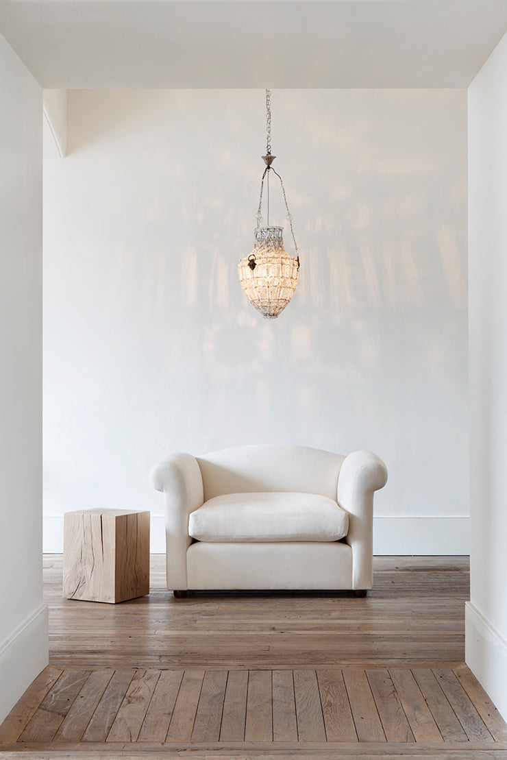 Solid Oak Cube Table