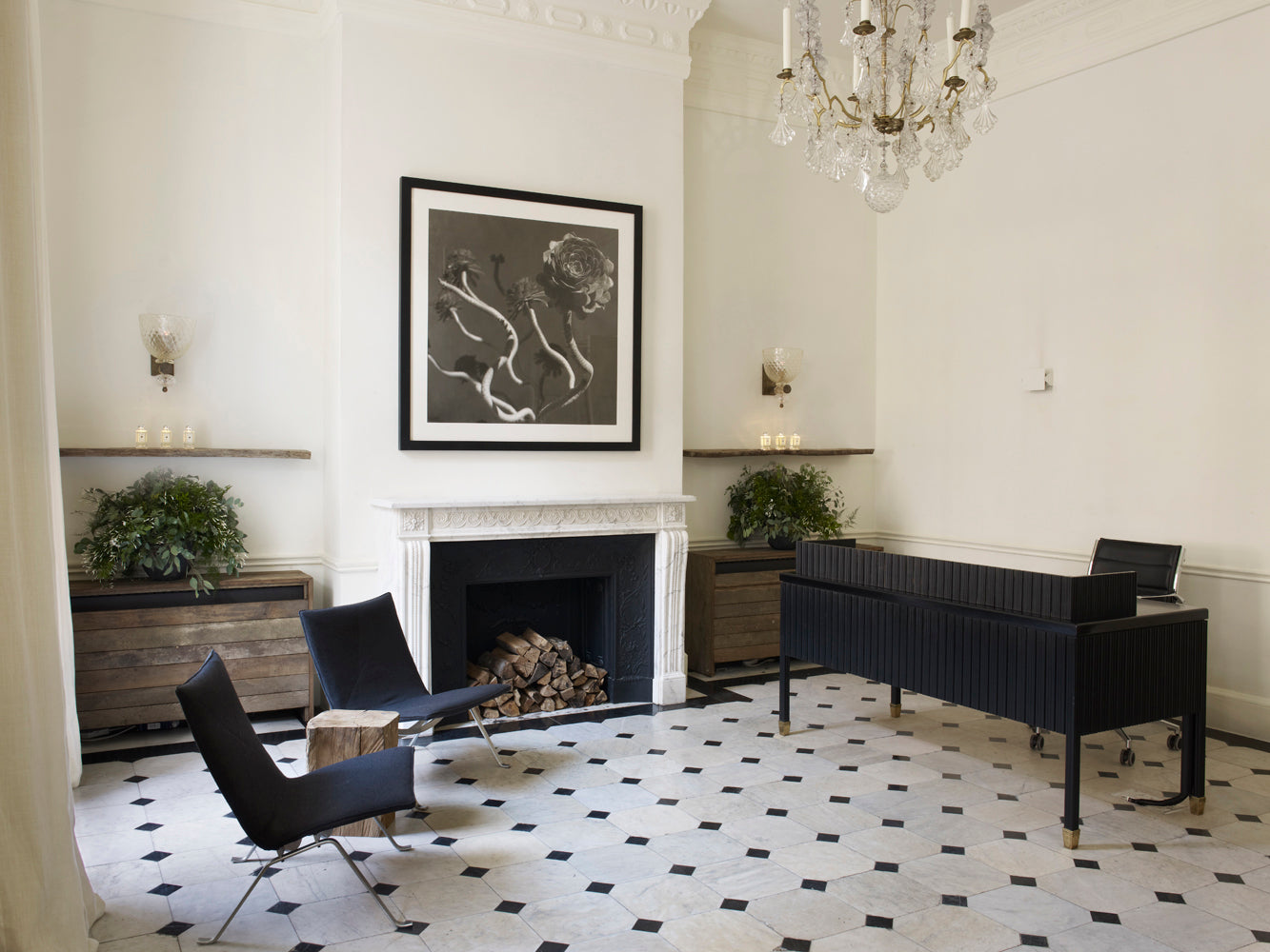 Solid Oak Cube Table