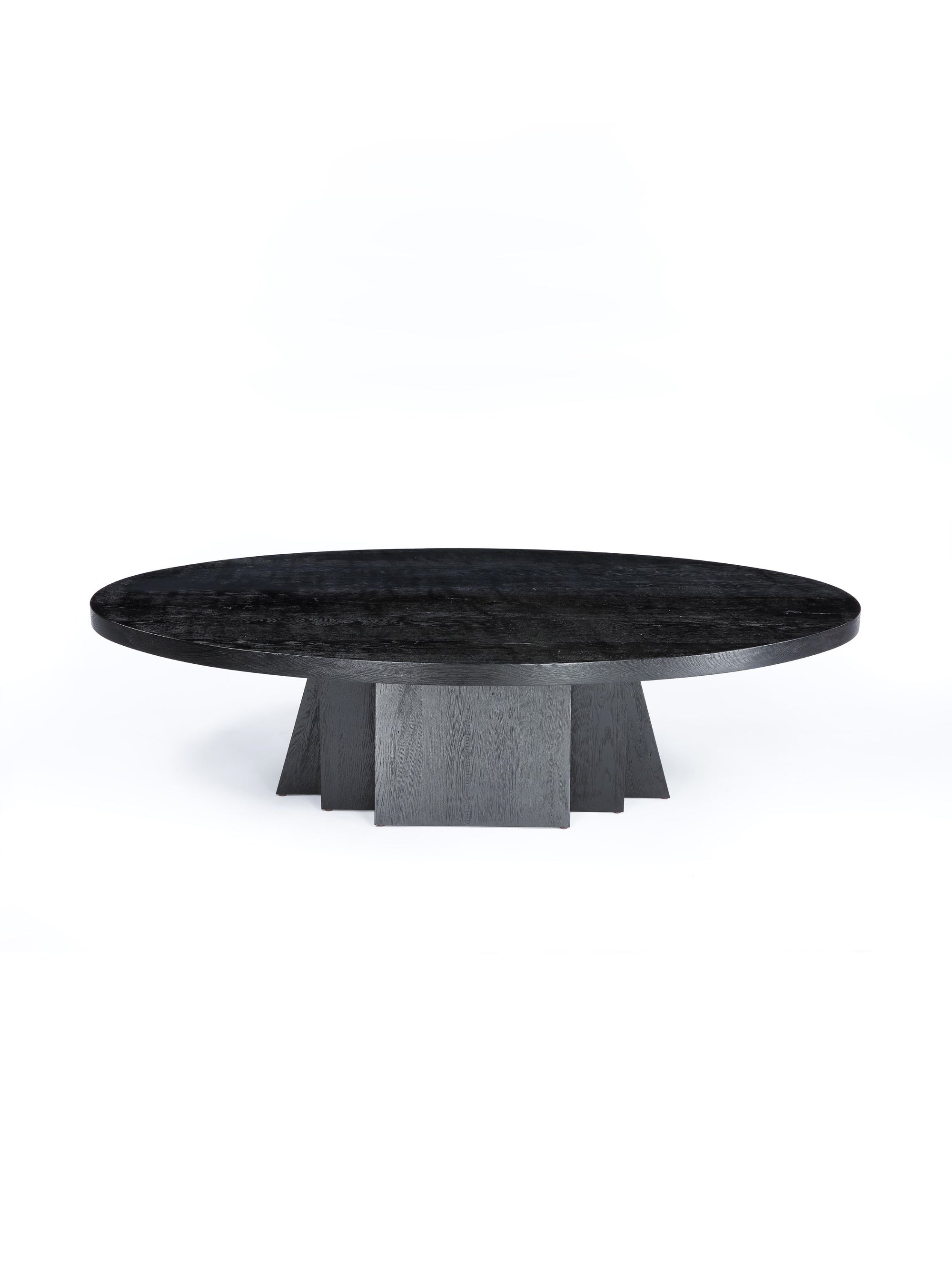 Low Oval Coffee Table