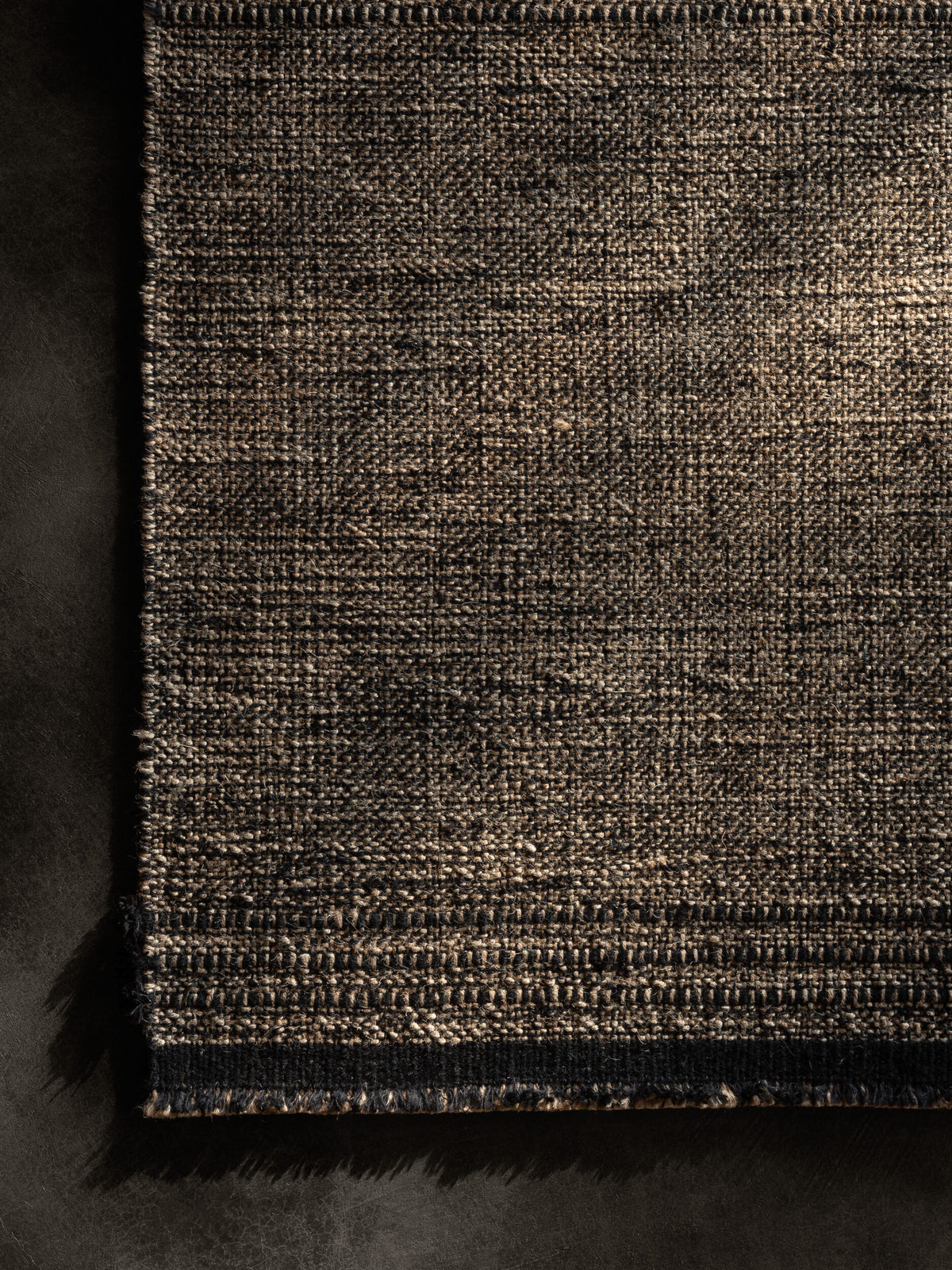 Burlap in Black