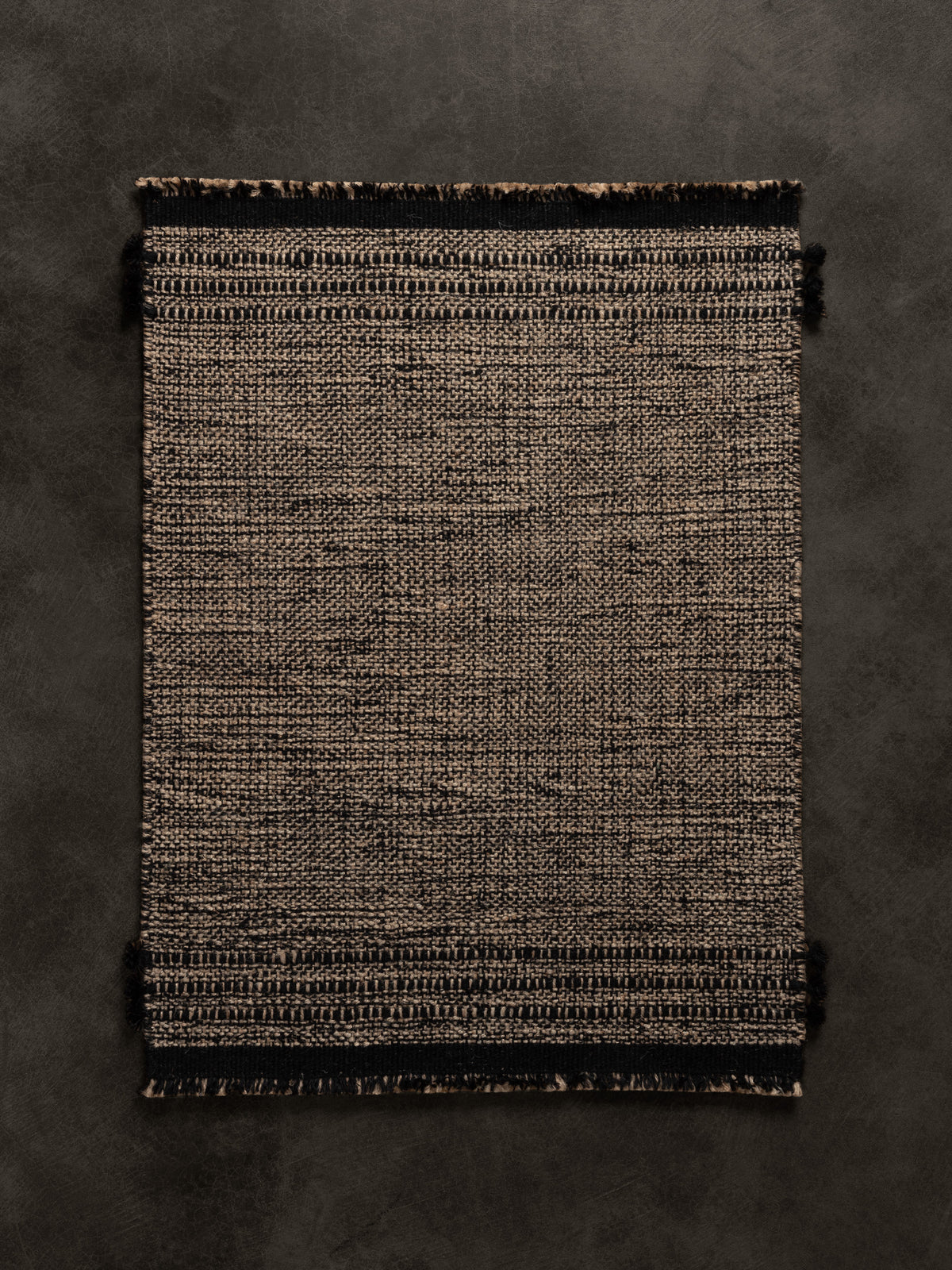 Burlap in Black