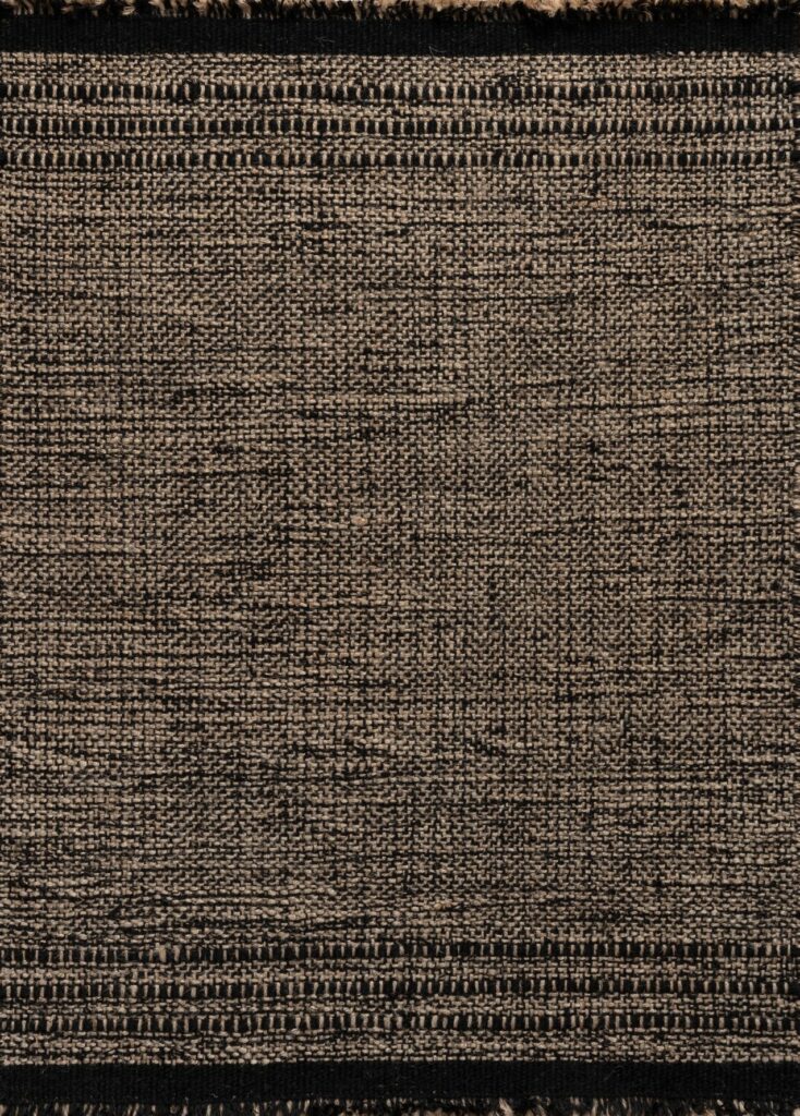 Burlap in Black