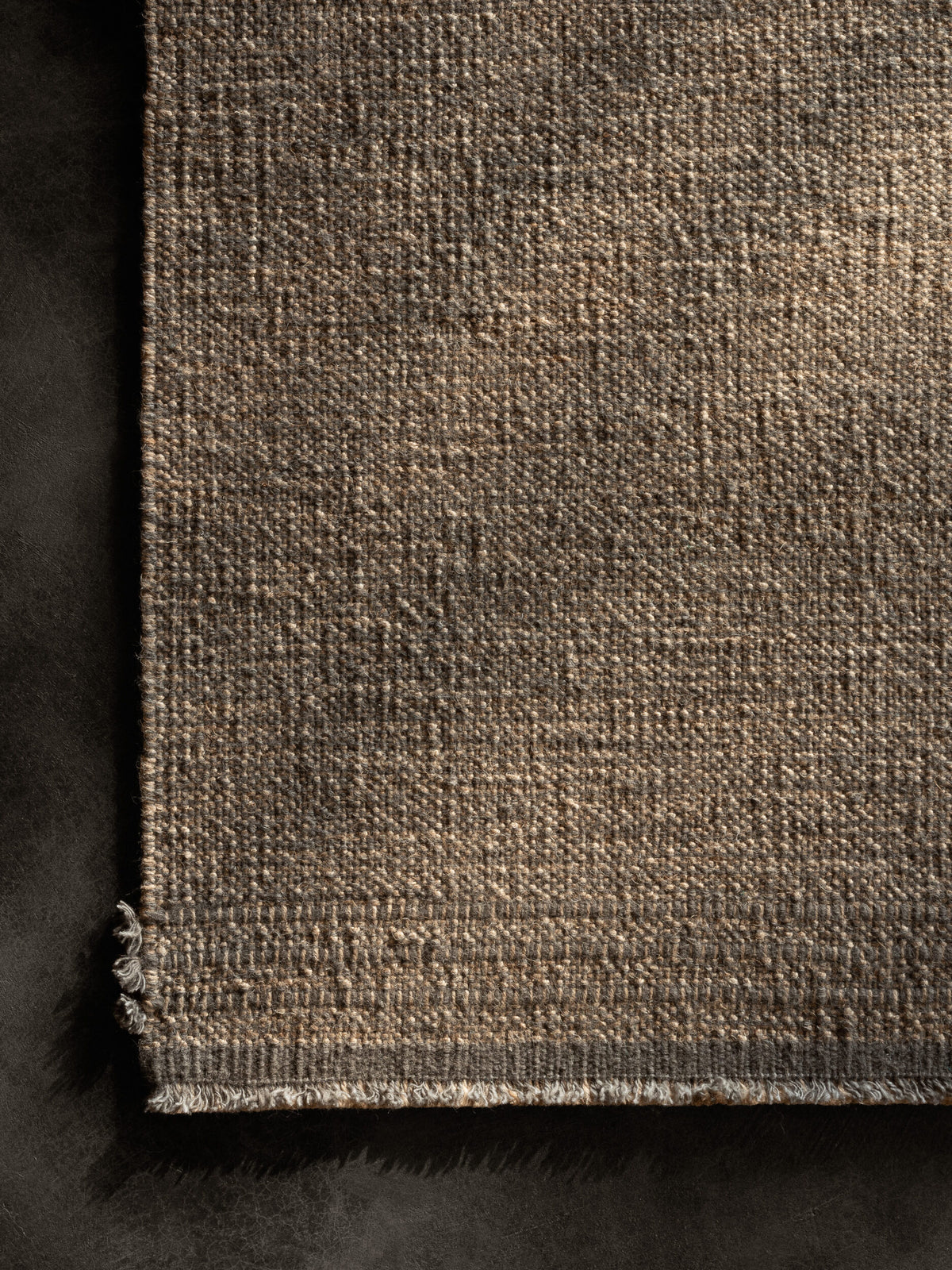 Burlap in Grey