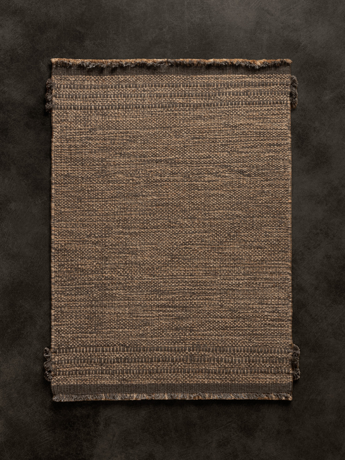 Burlap in Grey