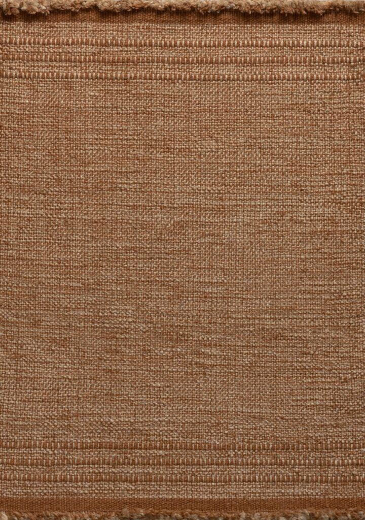 Burlap in Terracotta
