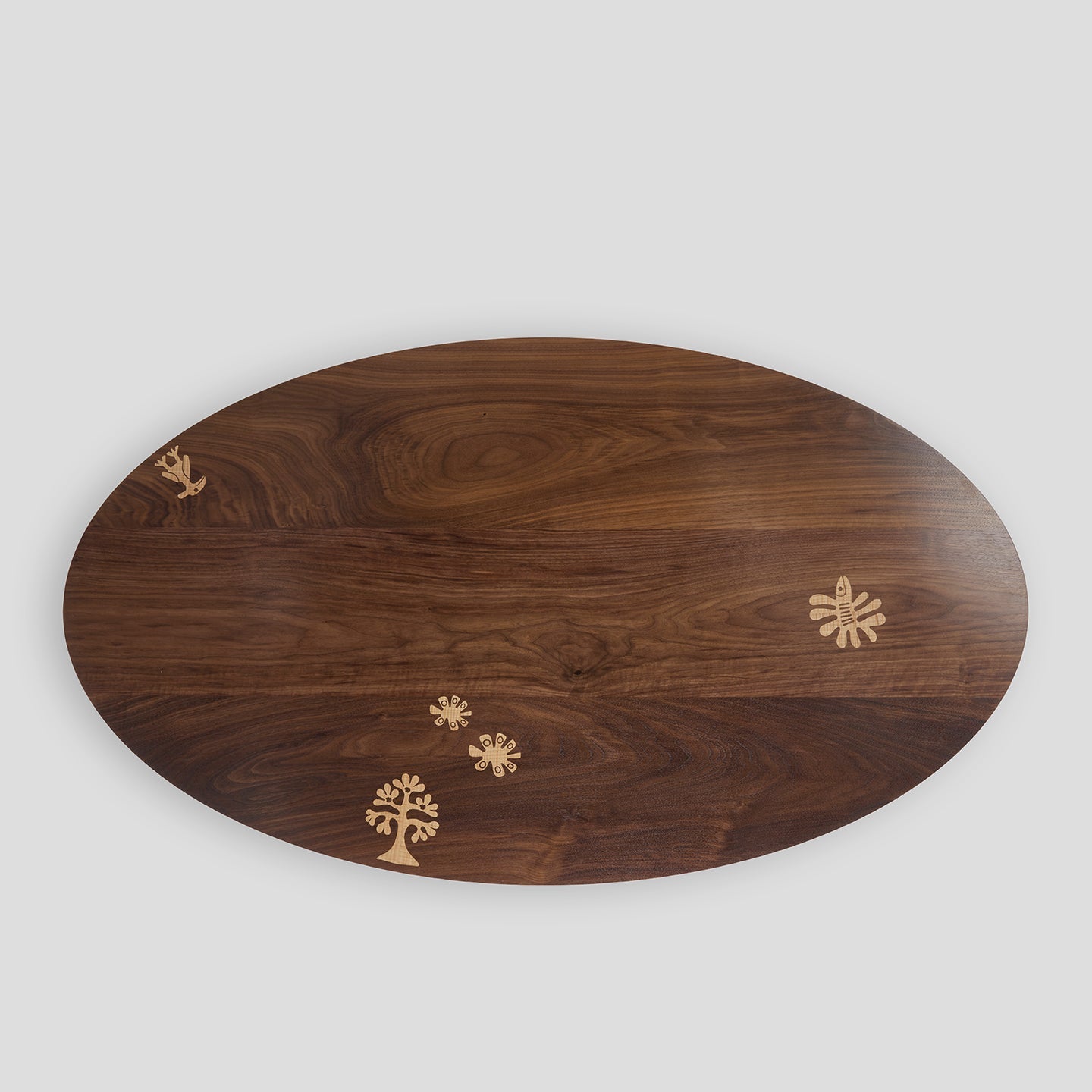 The Cowrie Oval Coffee Table