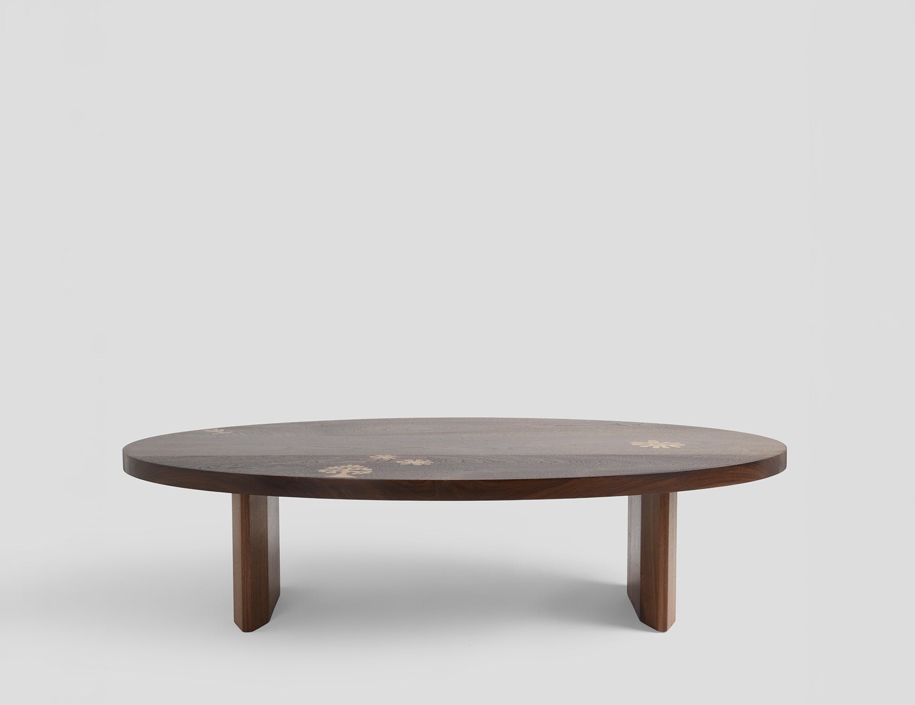 The Cowrie Oval Coffee Table