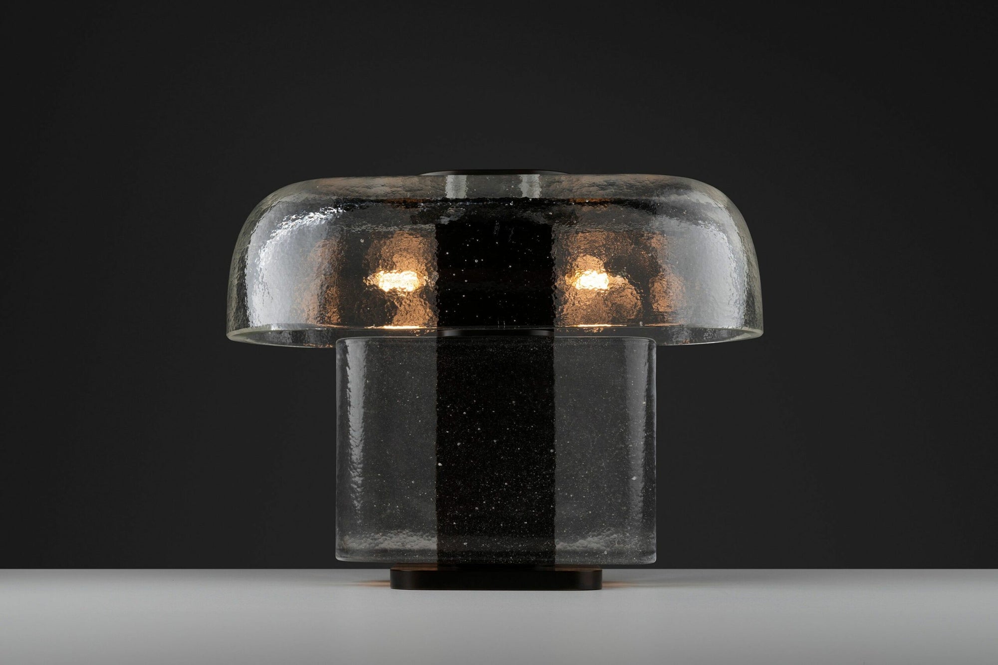Esca Table Lamp No 1 in Cast Glass