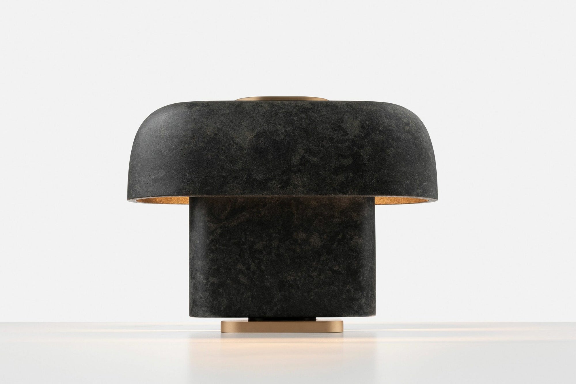 Esca Table Lamp No 1 in Cast Mineral