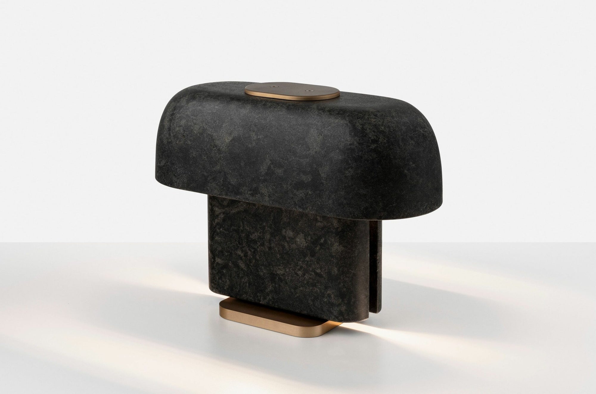 Esca Table Lamp No 1 in Cast Mineral