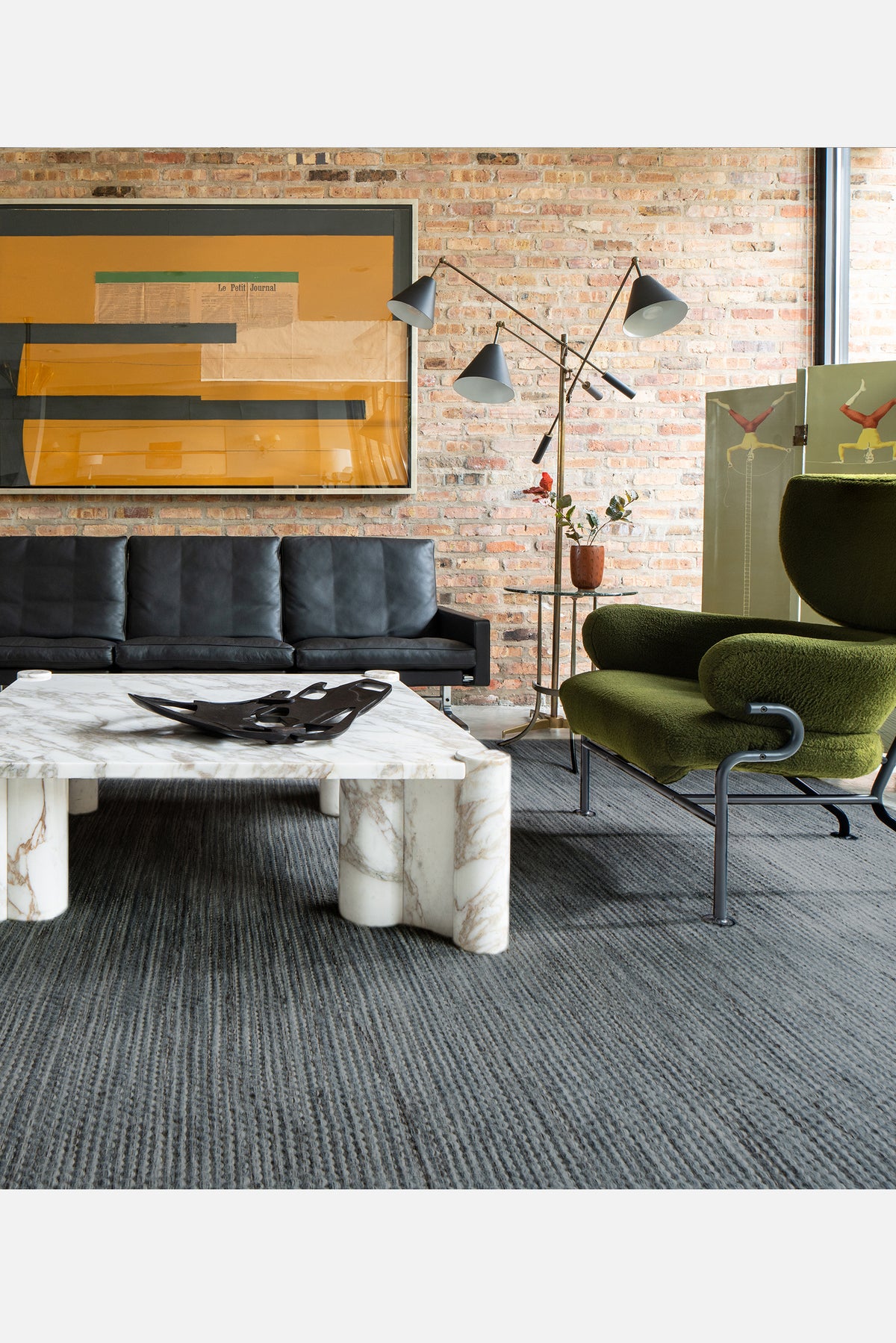 Fat Weft in Charcoal Grey Mix