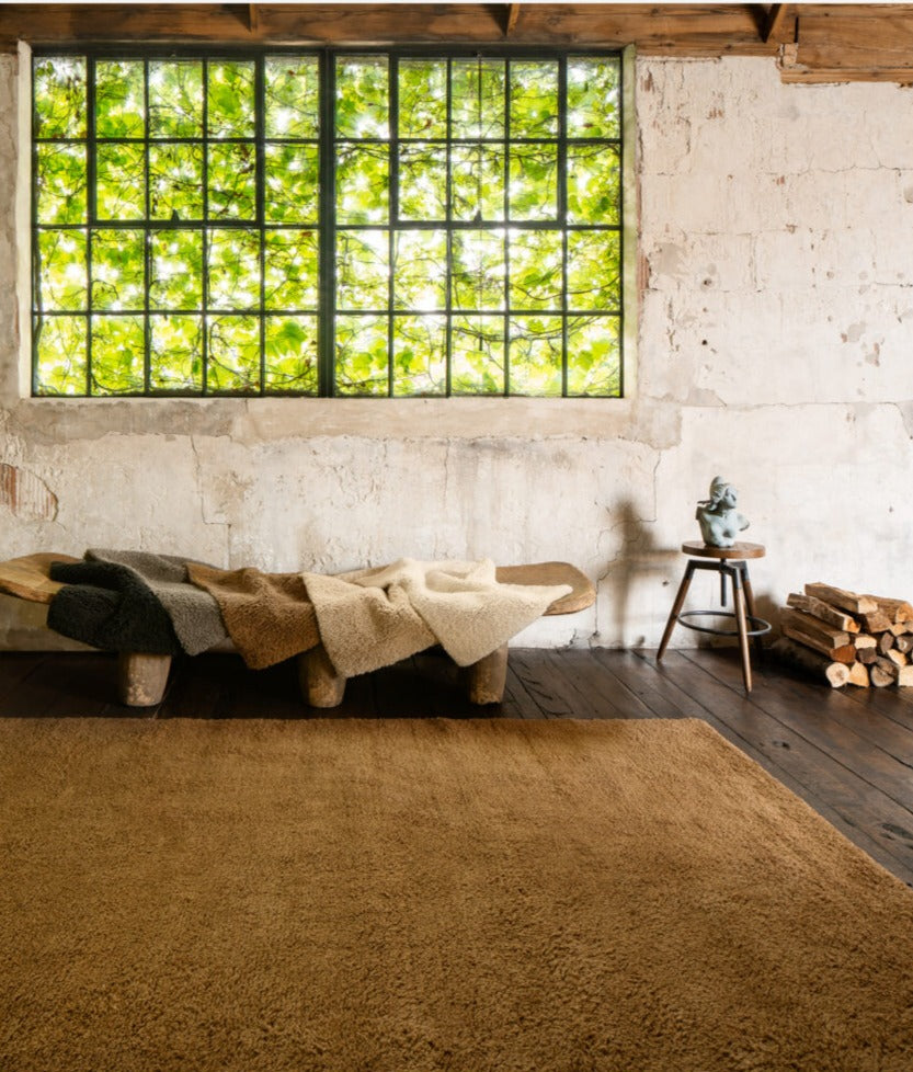 Fleece in Brown