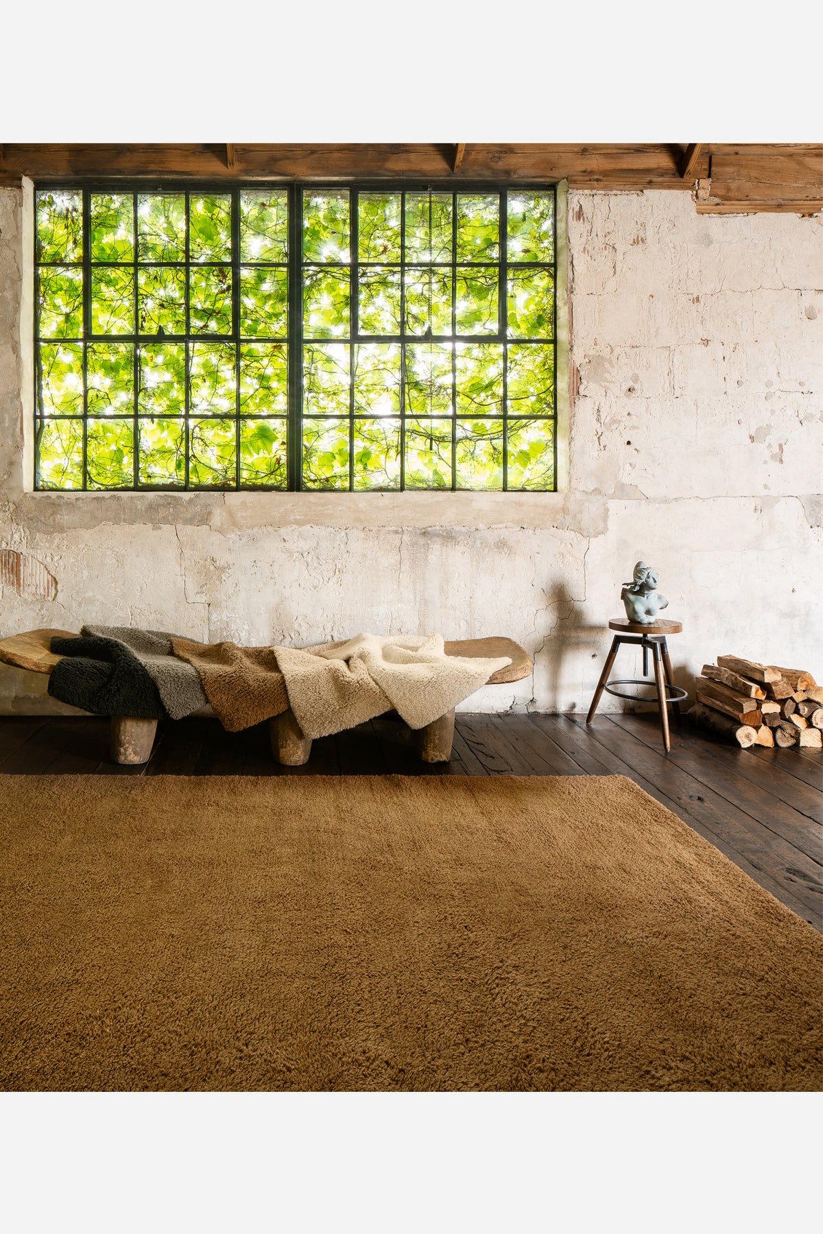 Fleece in Brown