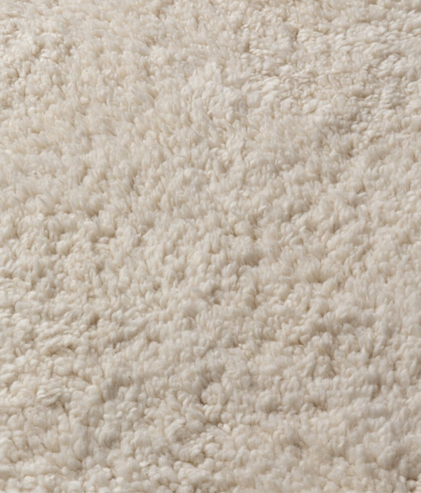 Fleece in Natural White