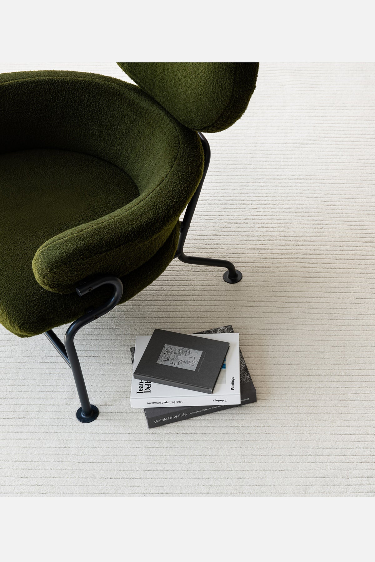Furrow in Natural White