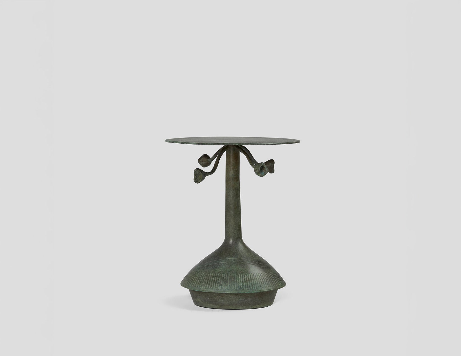 The Grace Table in Verdigris