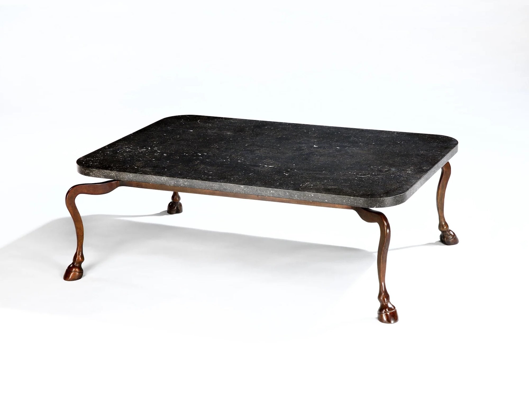 Hoof Coffee Table in Cast Bronze