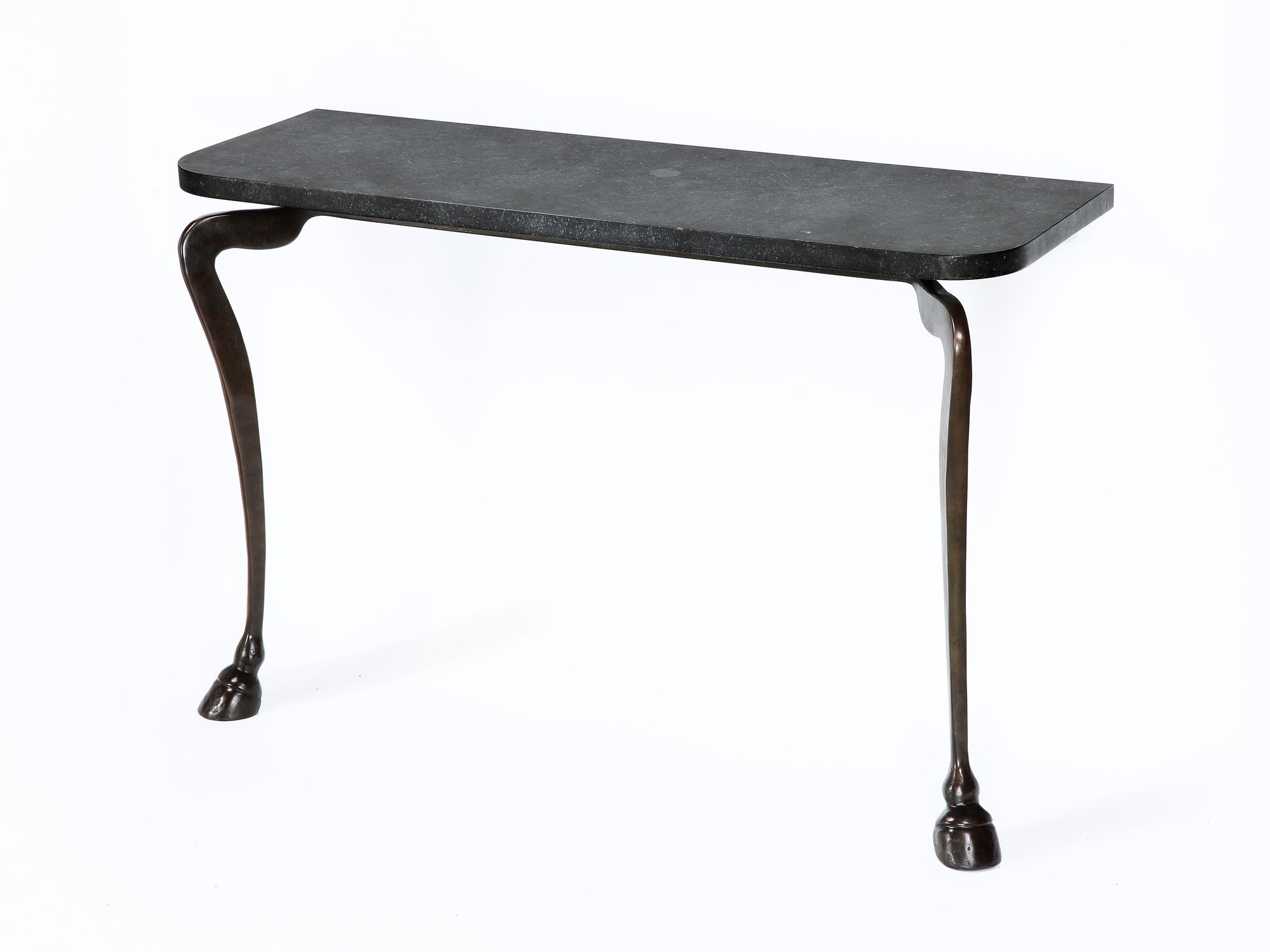 Hoof Console Table in Cast Bronze