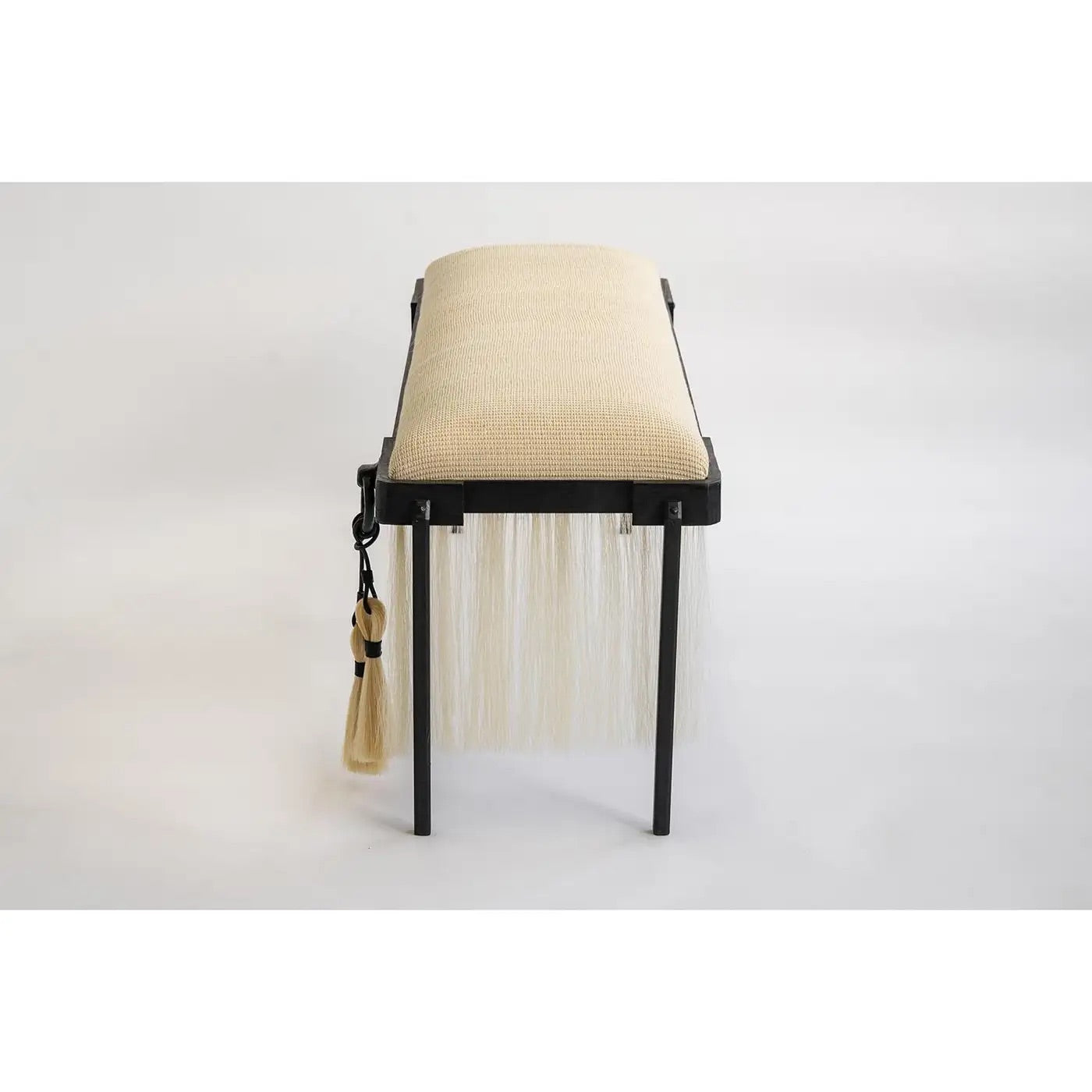 HORSEHAIR BENCH NO. 1 - CREAM (LARGE)