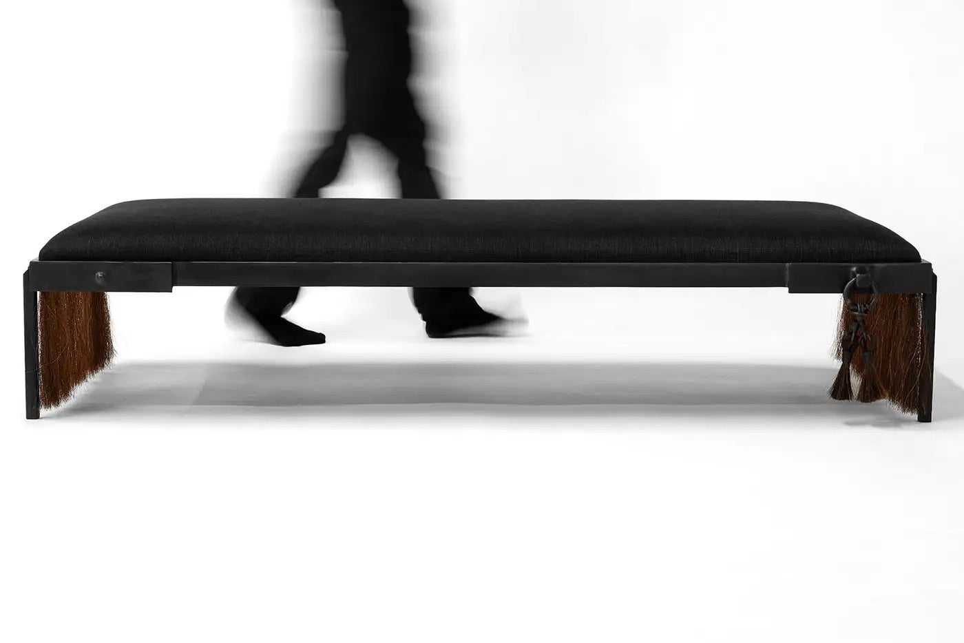 HORSEHAIR BENCH NO. 1 - CREAM (LARGE)