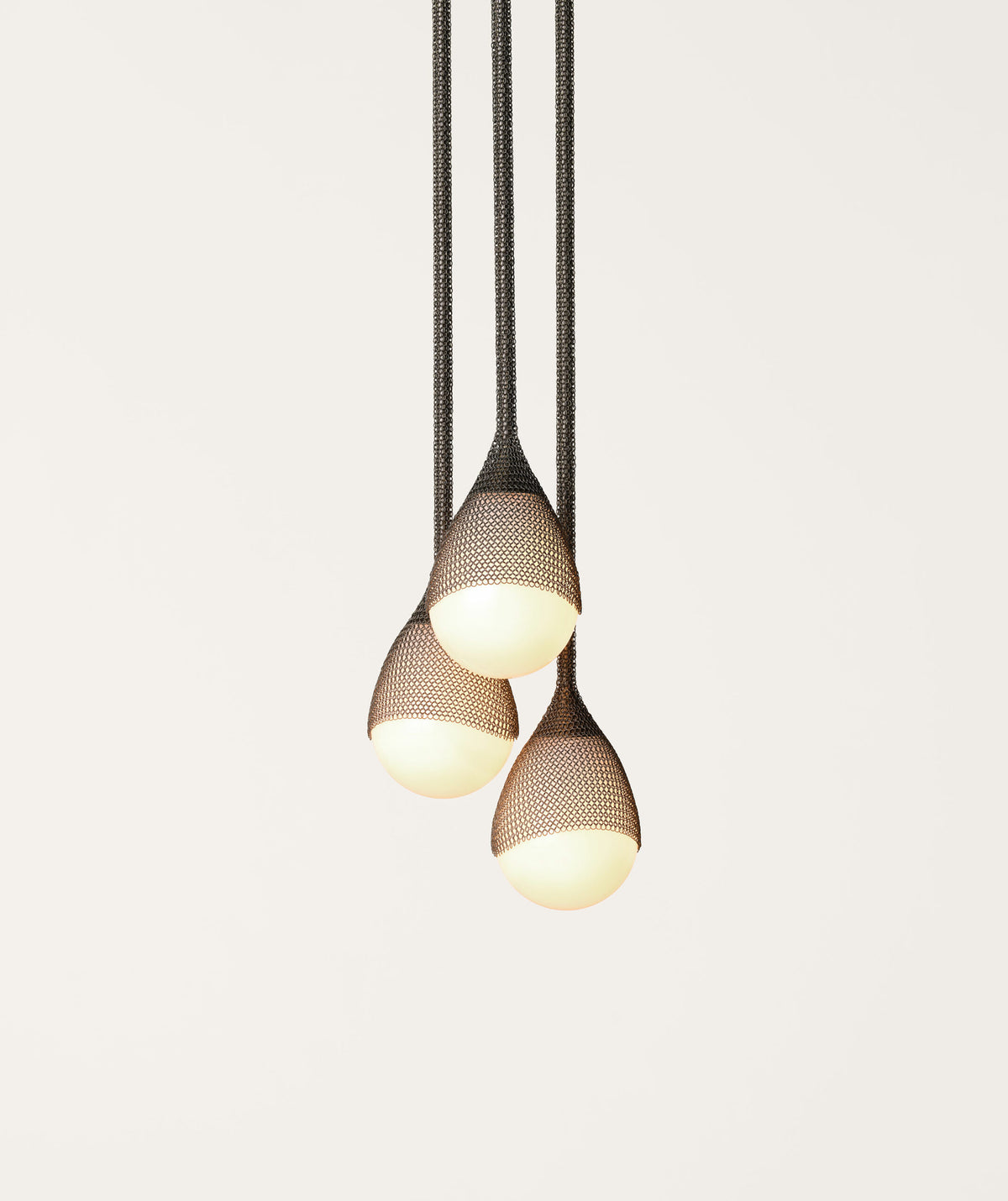 Large Armor Pendant – 3 Cluster
