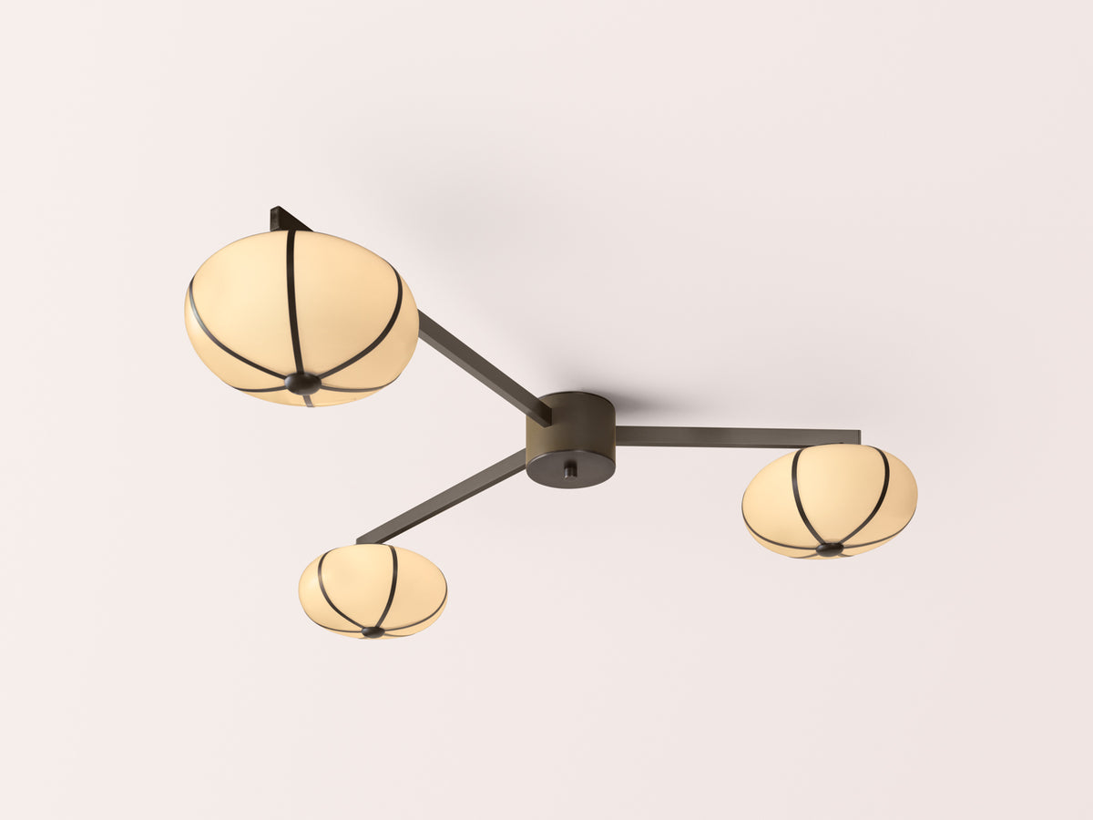 Rib Chandelier – 6 Flush Mount [DRAFT]