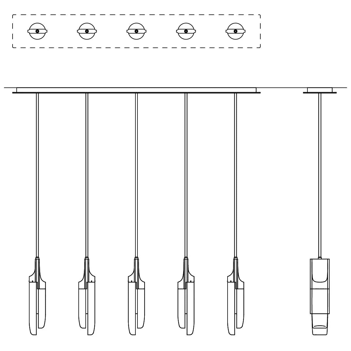 Isthmus Chandelier