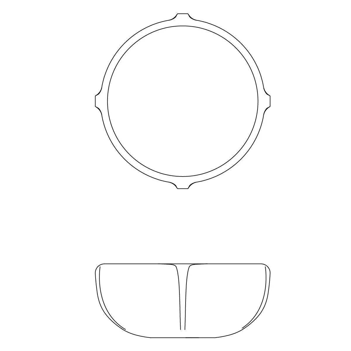 Okenite Bowl & Canthus Dish