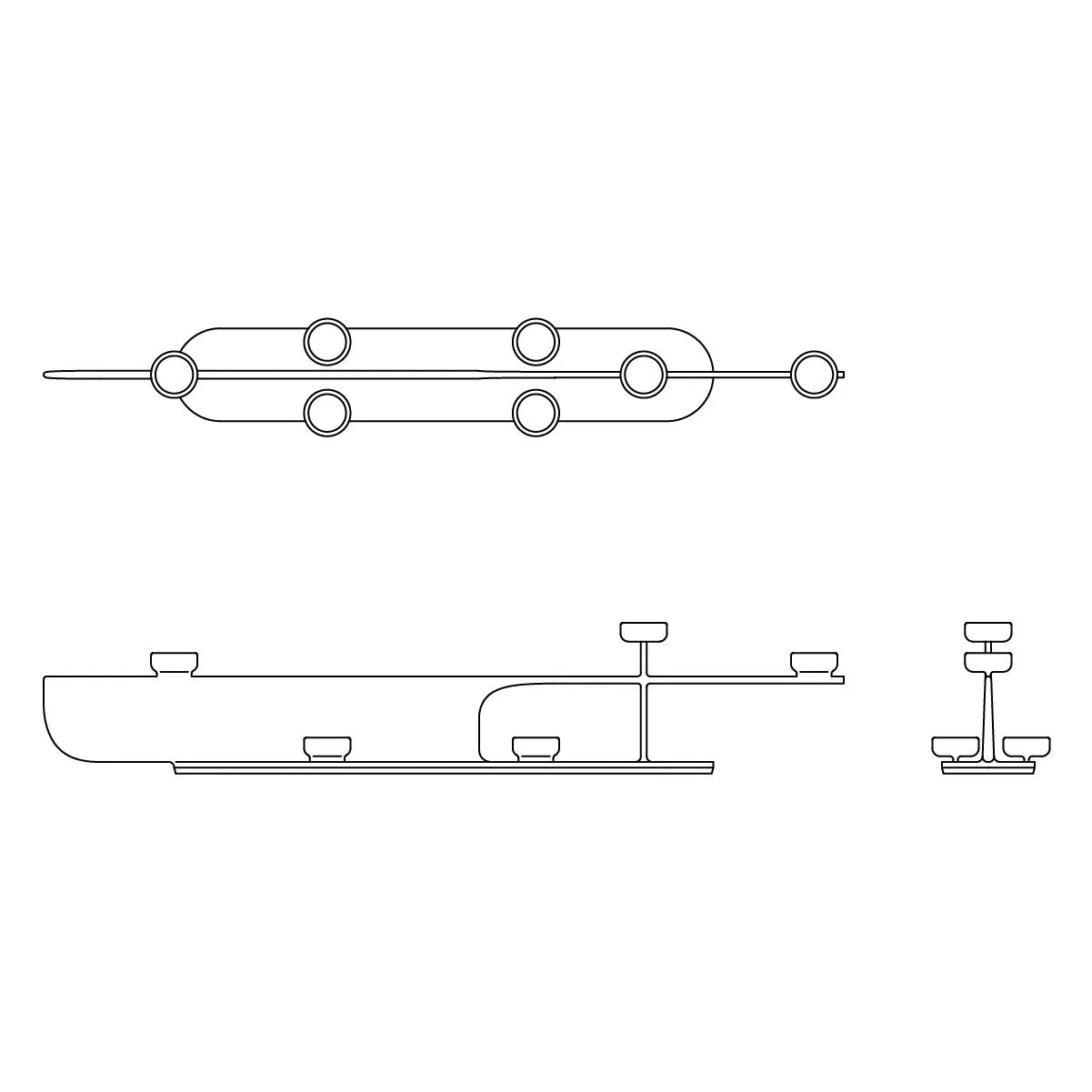 Sloop Candle Holder No. 1
