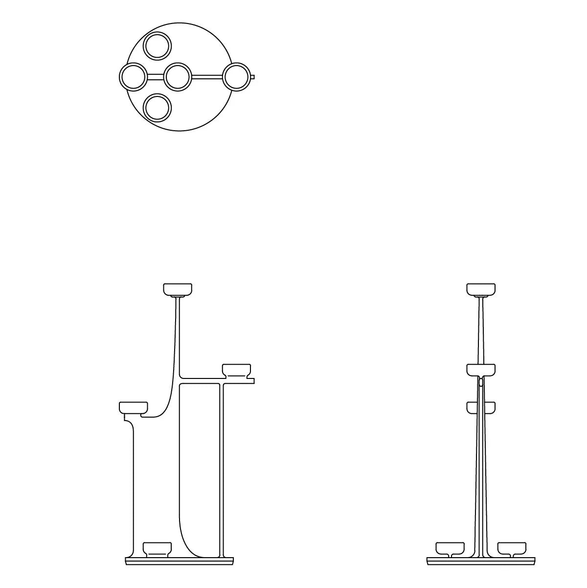Sloop Candle Holder No. 3
