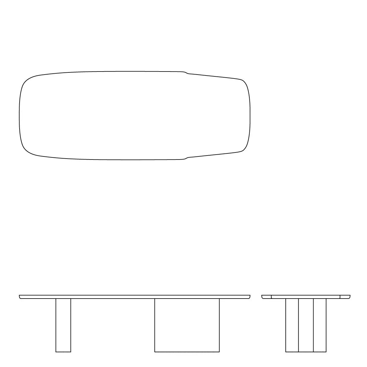 Tributary Dining Table