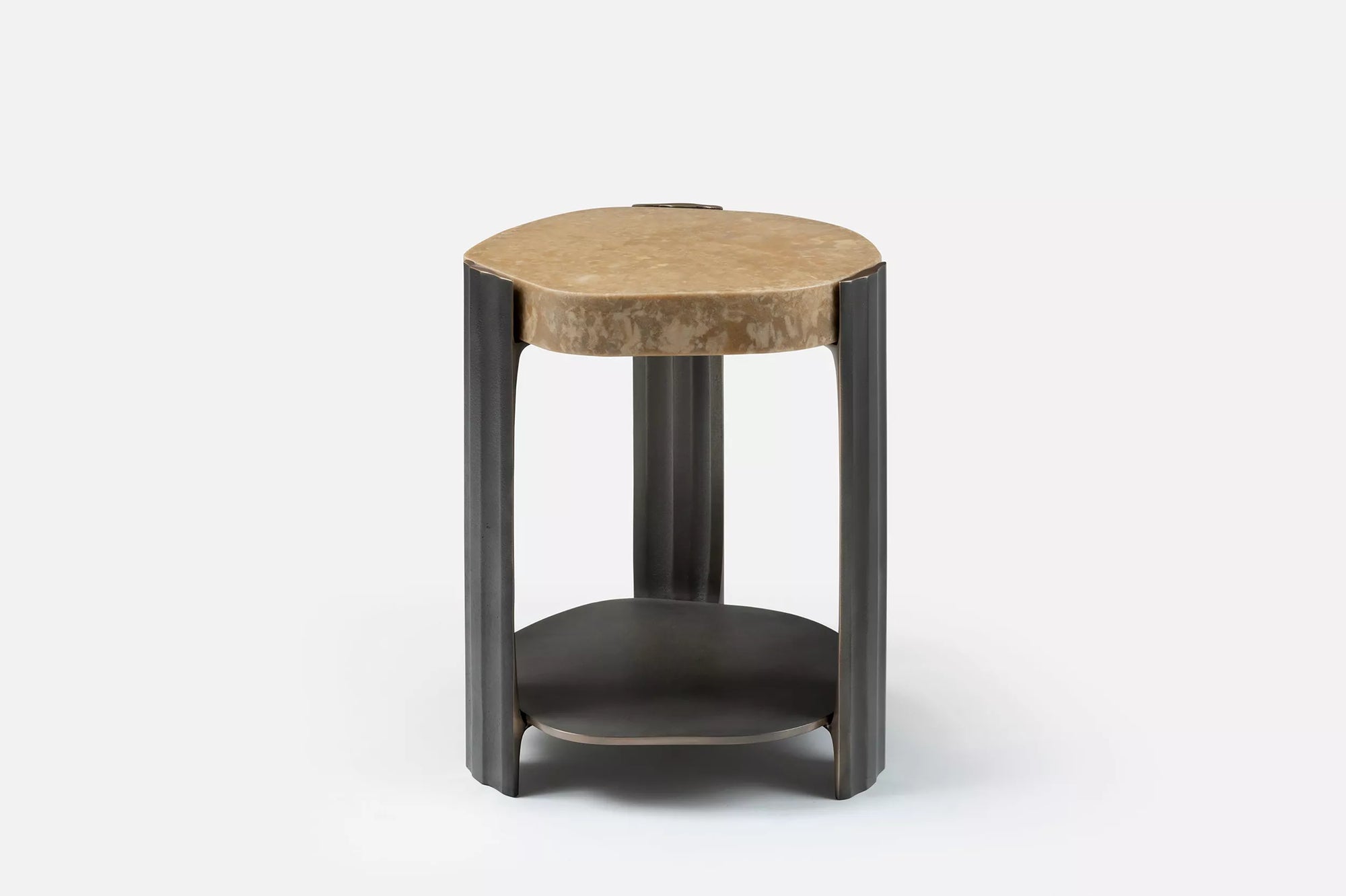 Tributary Occasional Table Cast Mineral