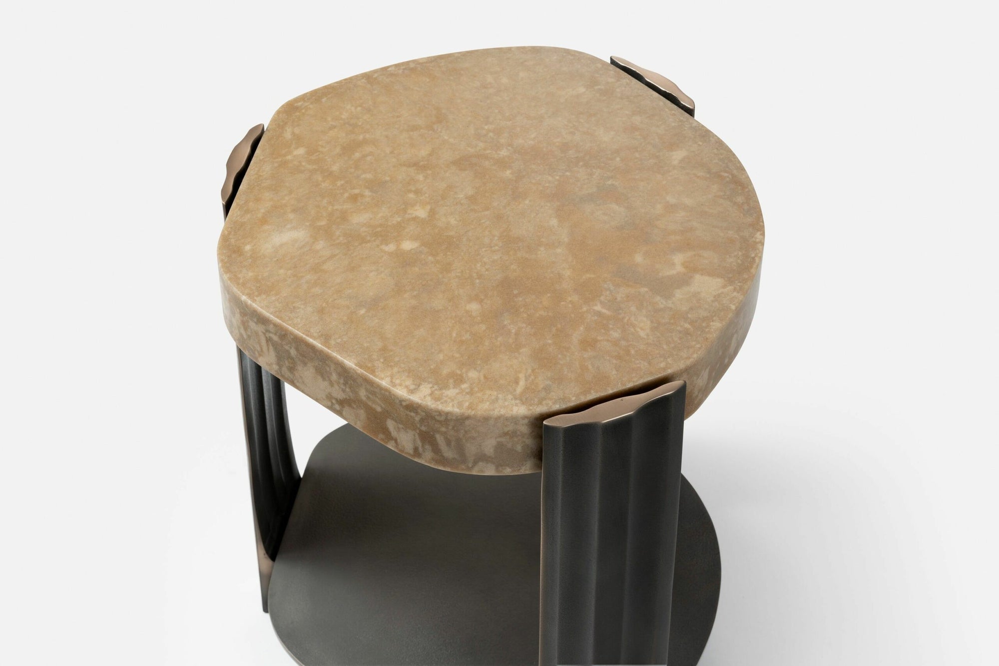 Tributary Occasional Table Cast Mineral