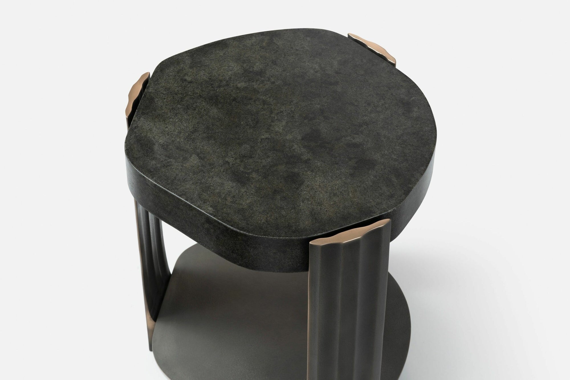 Tributary Occasional Table Cast Mineral