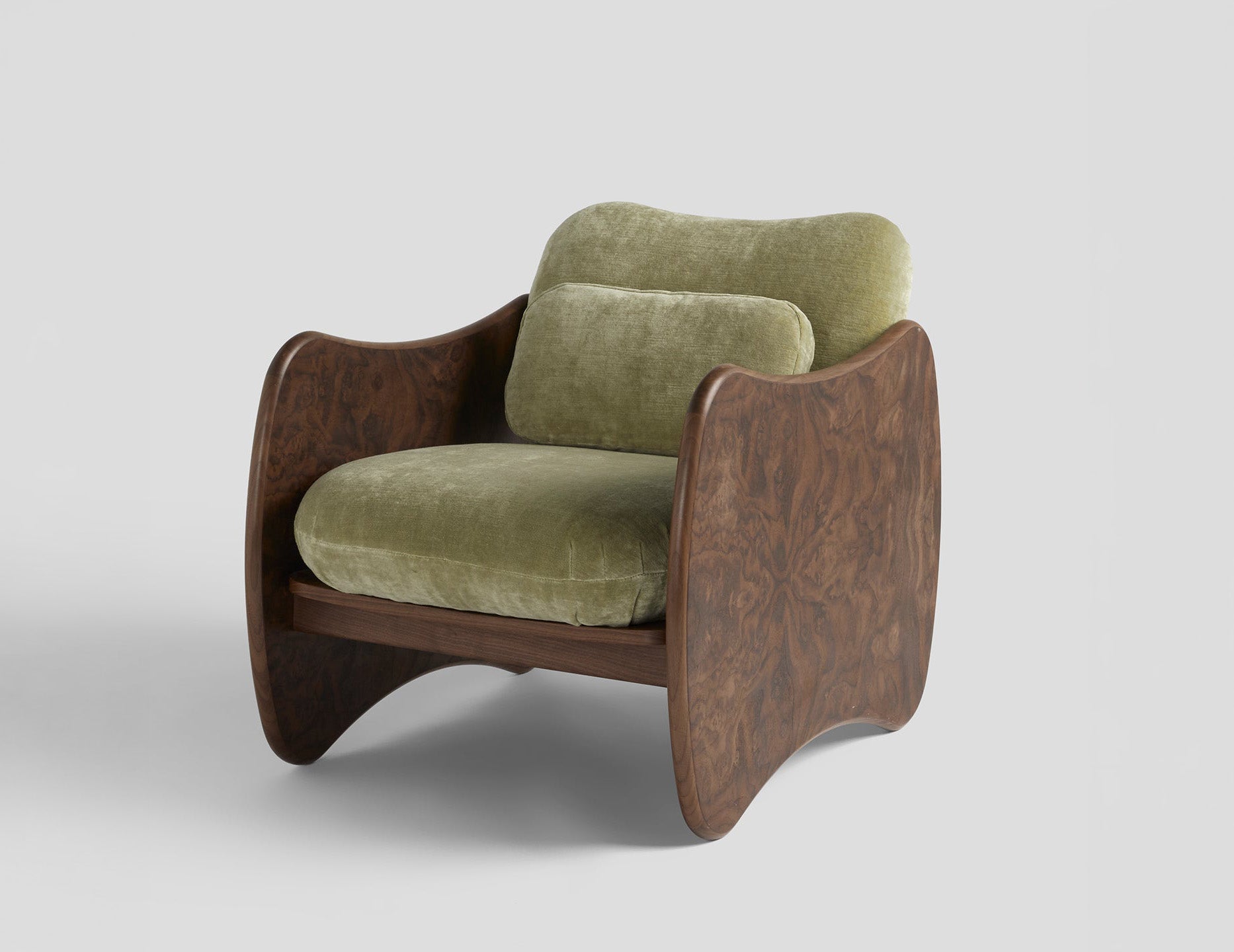 The Rhino Chair in Walnut