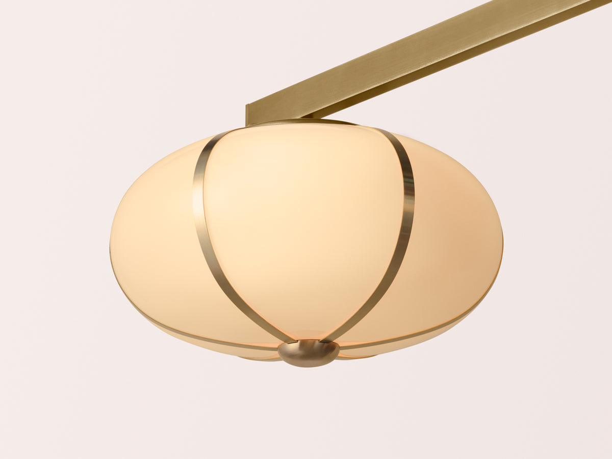 Rib Chandelier – 3 Flush Mount [DRAFT]