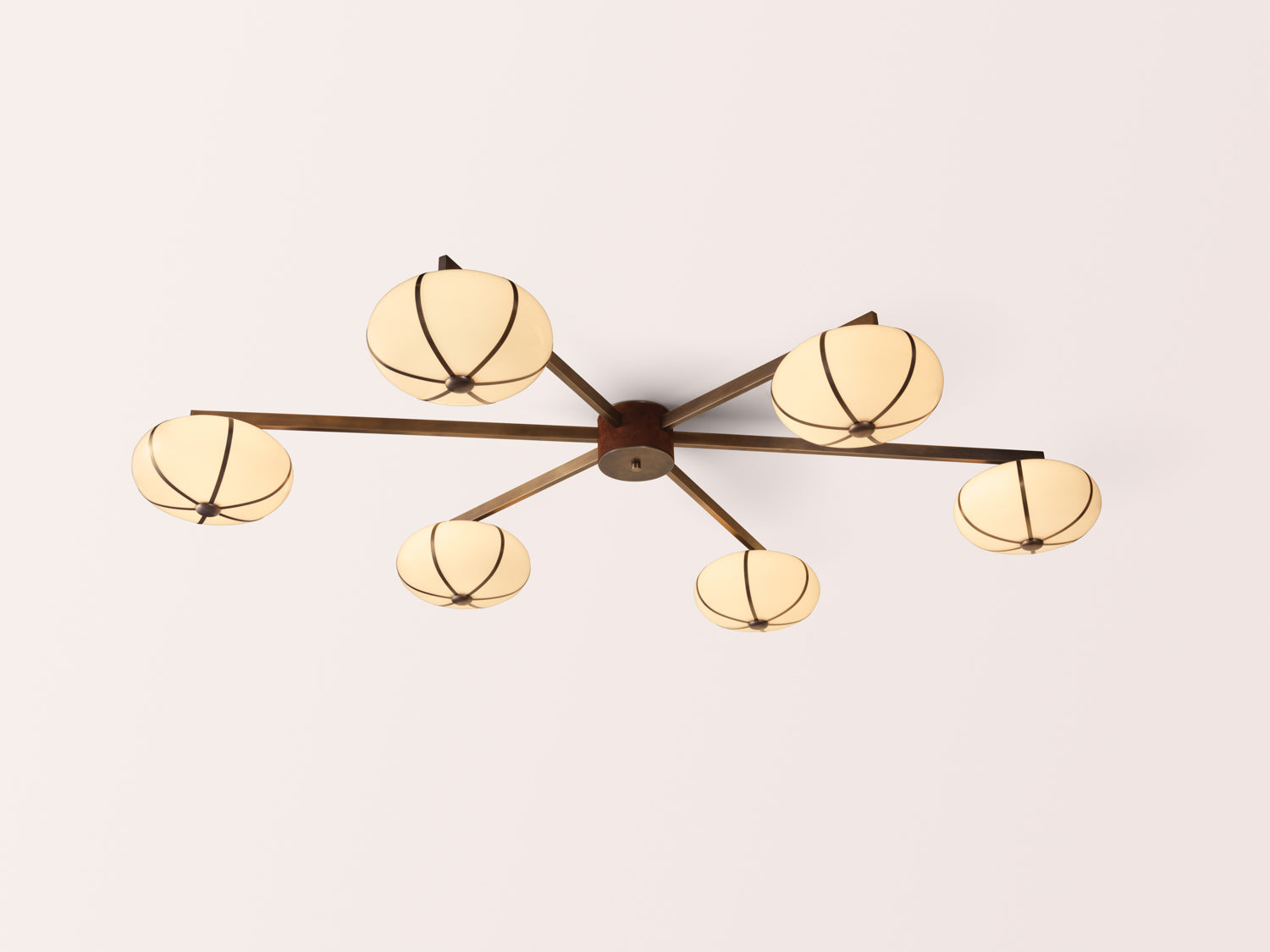 Rib Chandelier – 3 Flush Mount [DRAFT]