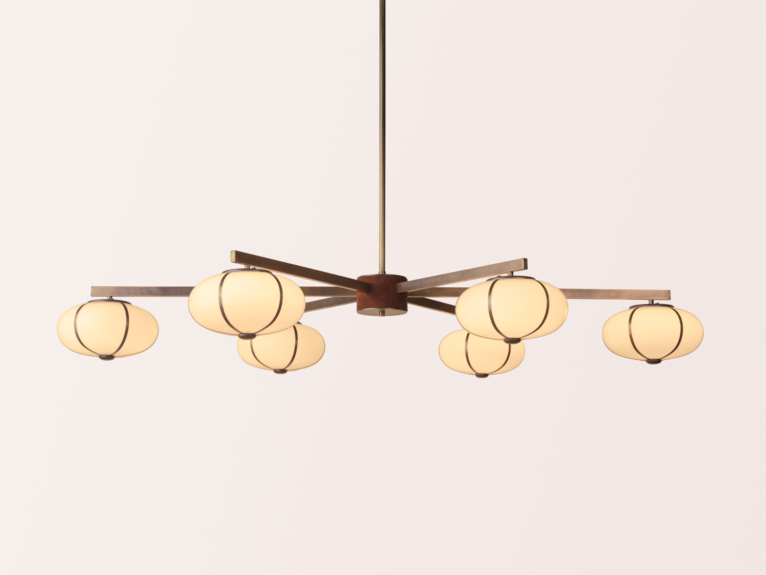 Rib Chandelier – 6 Suspension