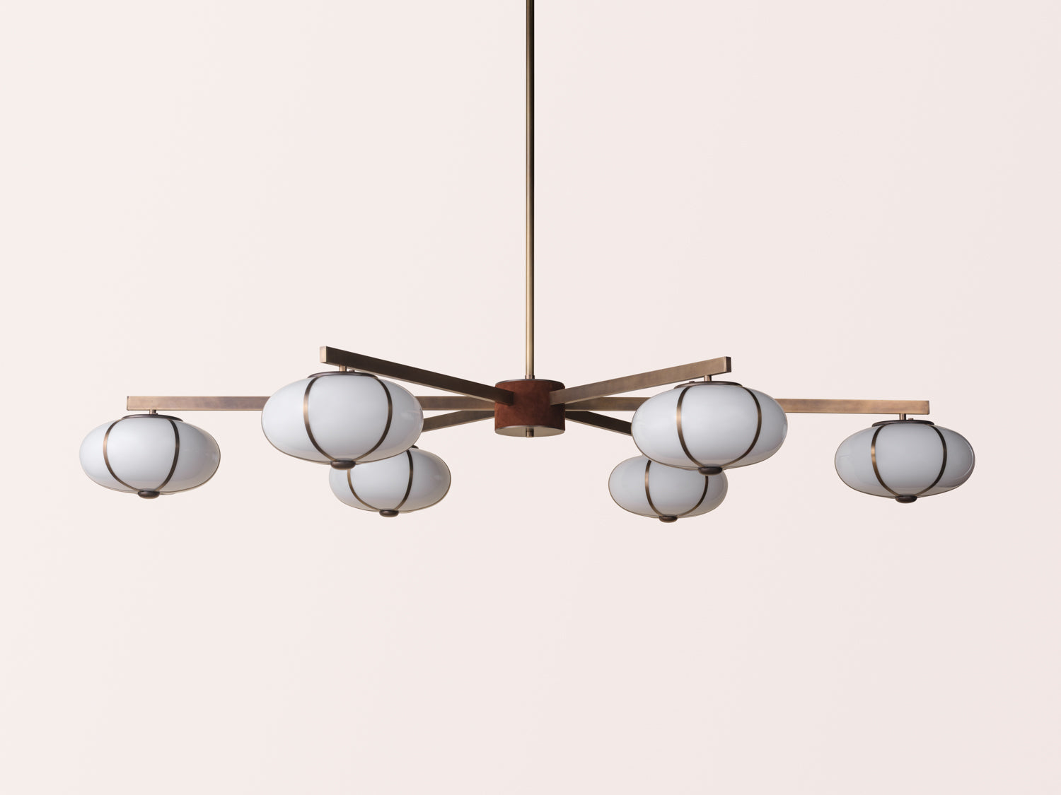 Rib Chandelier – 6 Suspension