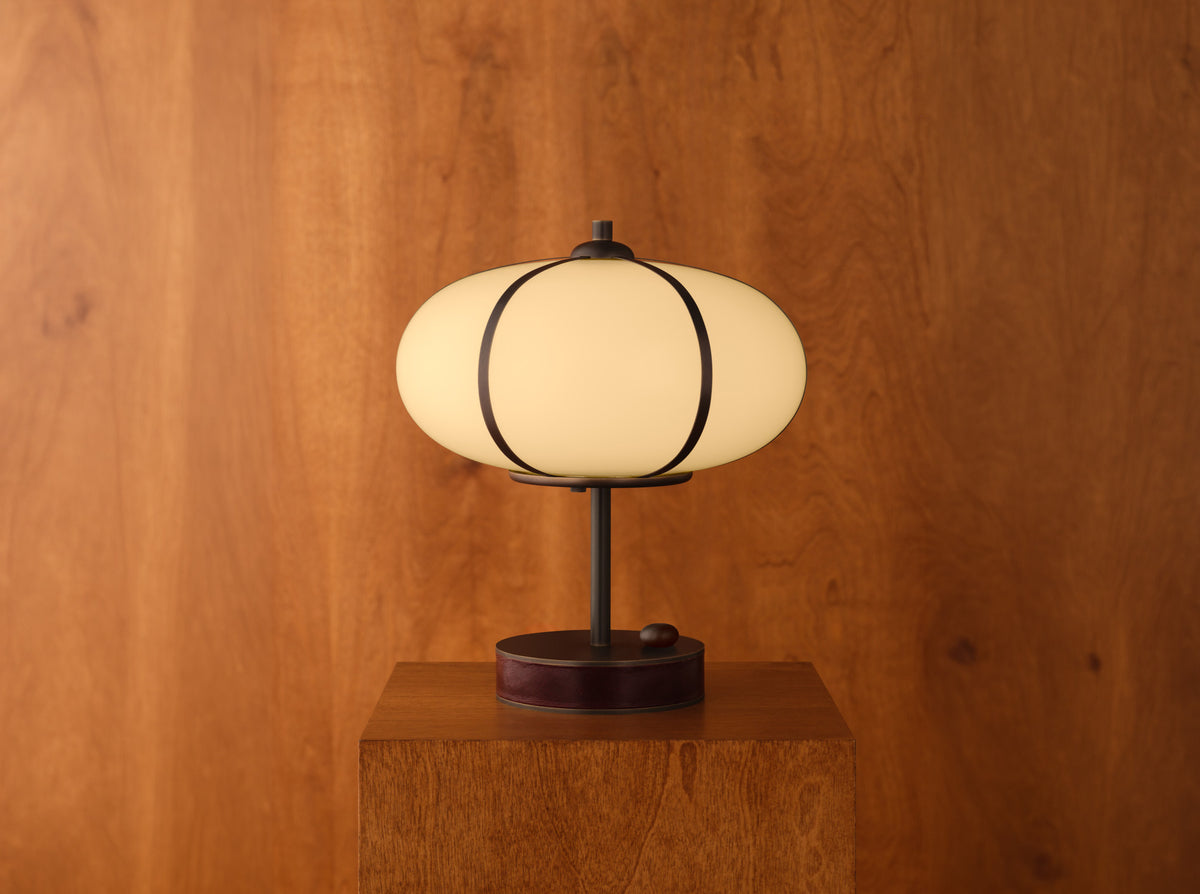 Rib Table Lamp – Ellipse