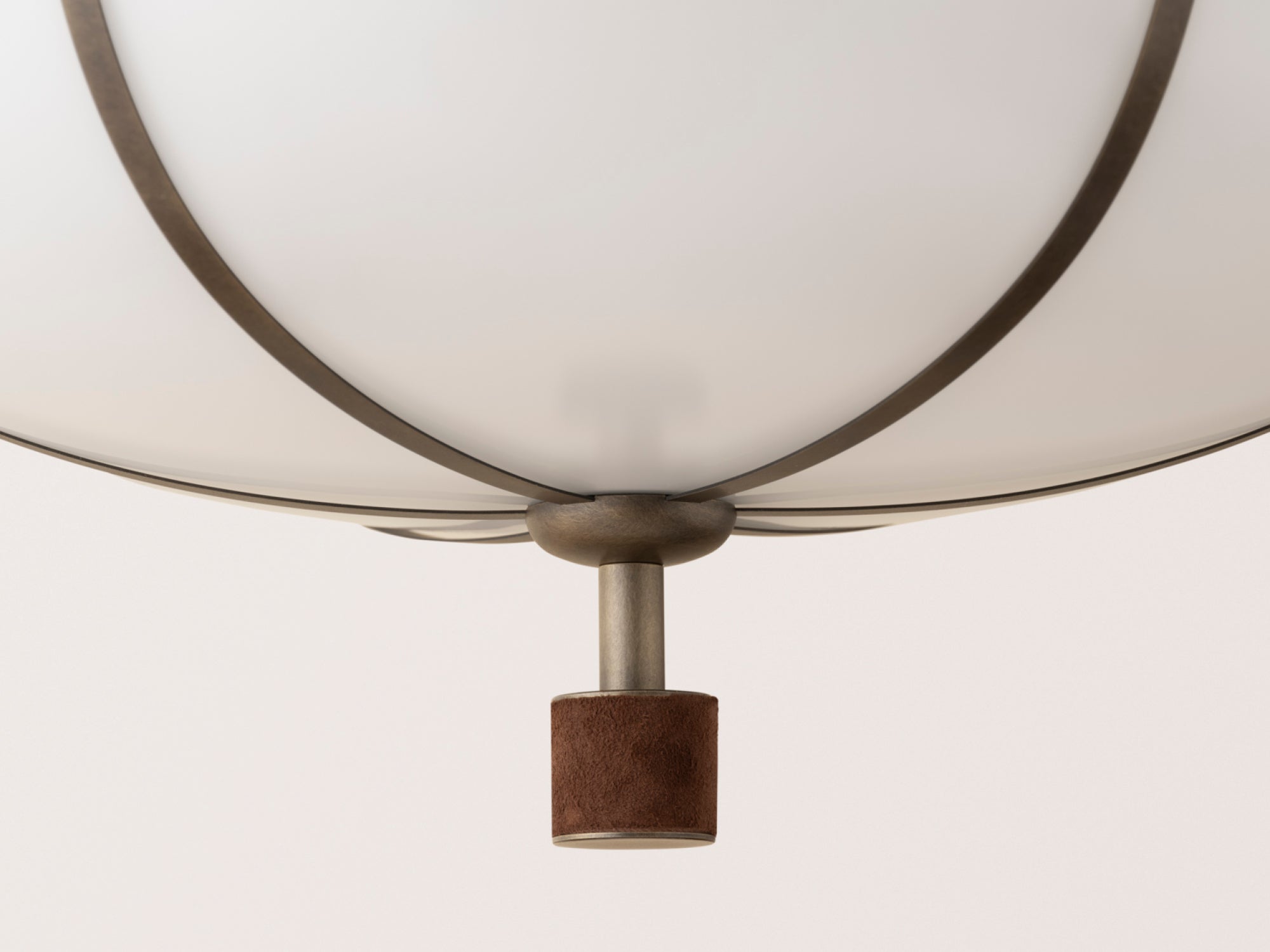 Rib Pendant – Large Ellipse