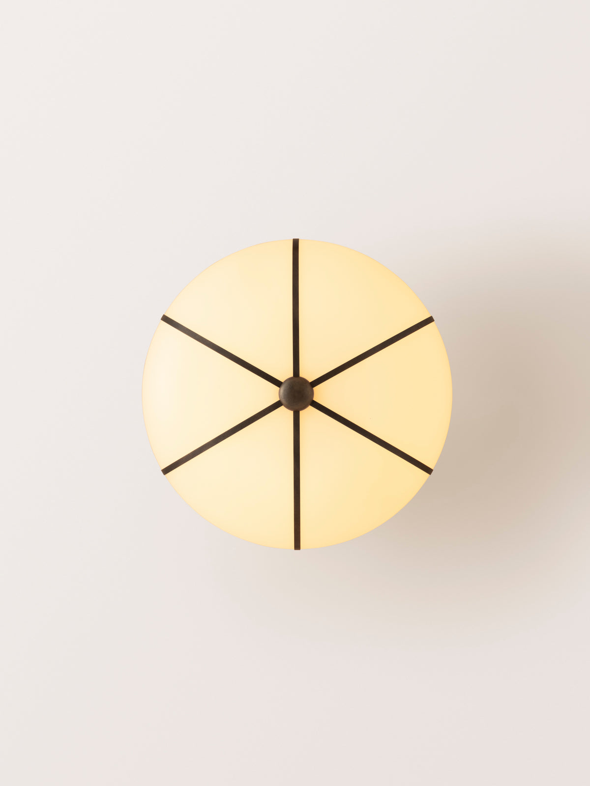 Rib Sconce – Small Sphere