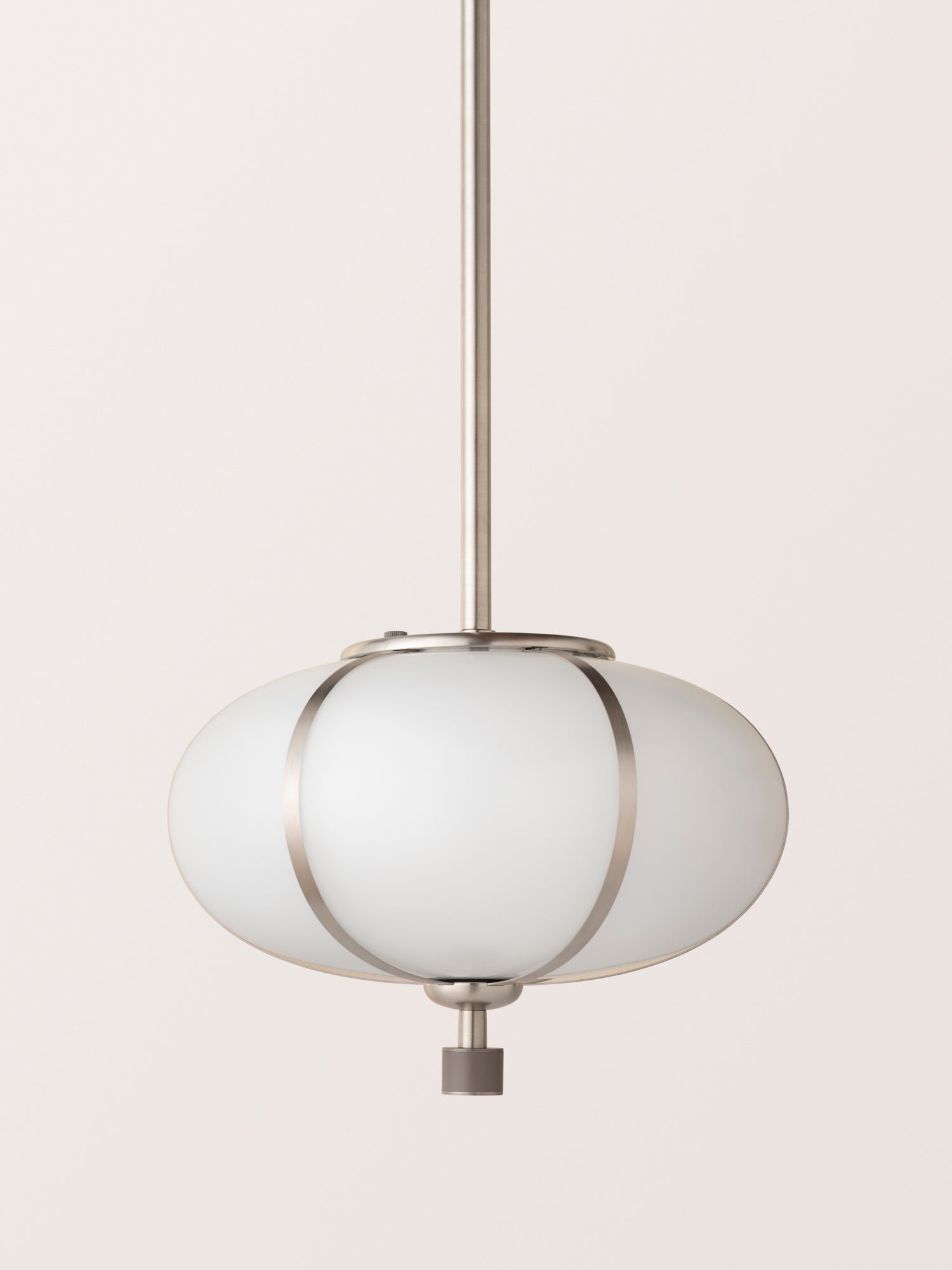 Rib Pendant – Large Ellipse