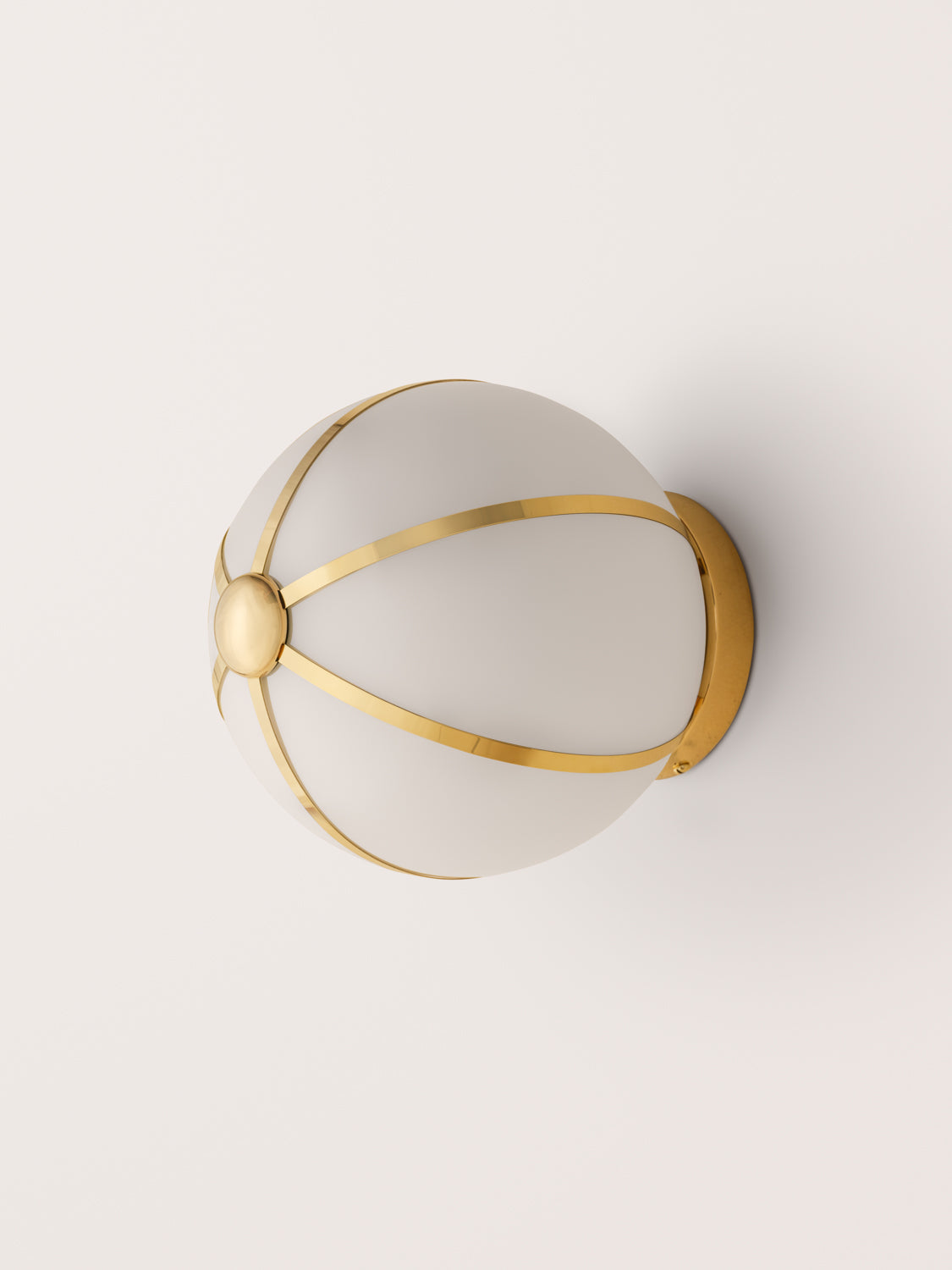 Rib Sconce – Small Sphere