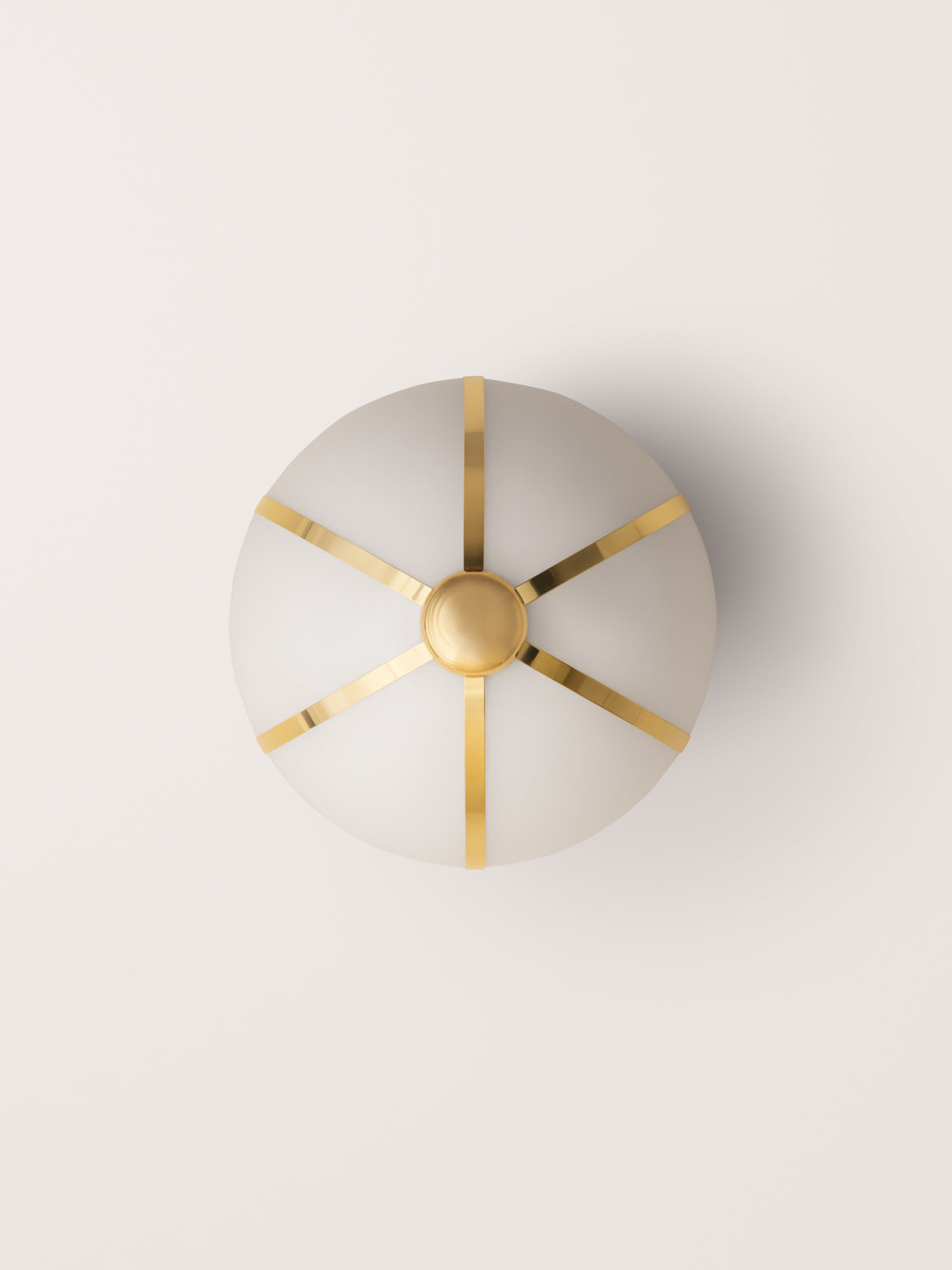 Rib Sconce – Small Sphere